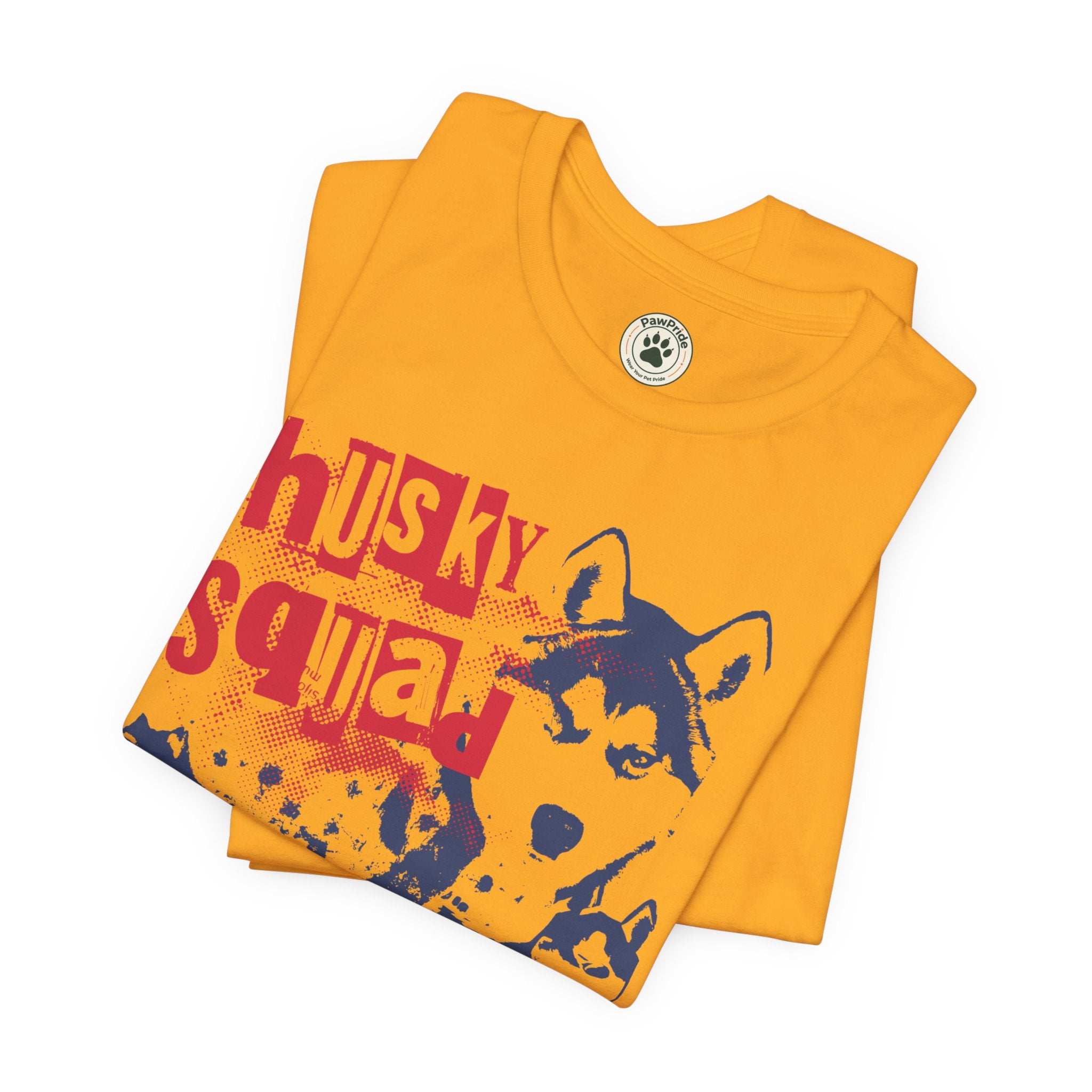 Husky Squad Tee — Wild and Free Siberian Husky Graphic T-Shirt