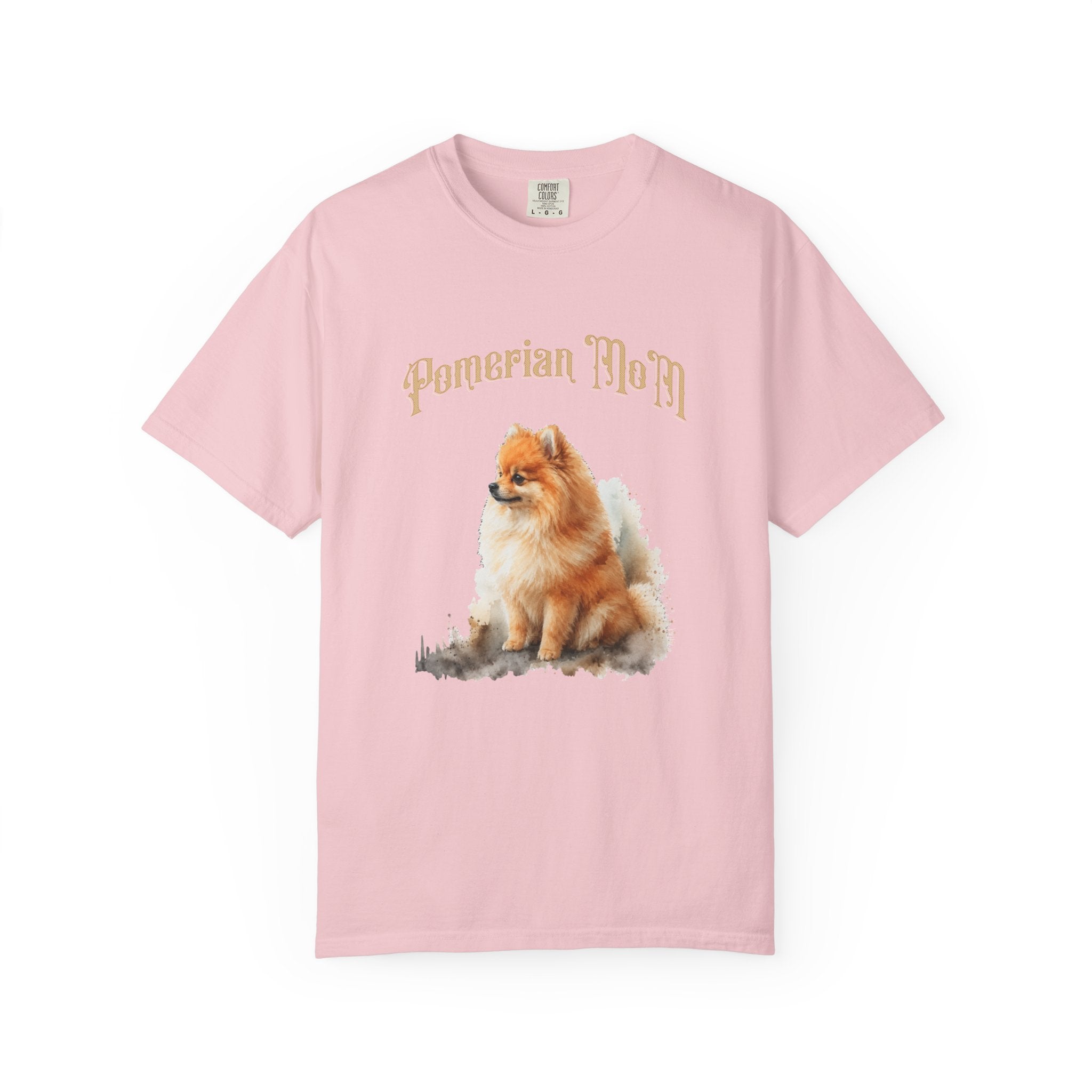 Pomeranian Mom T-Shirt – Cute Pomeranian Dog Graphic Tee