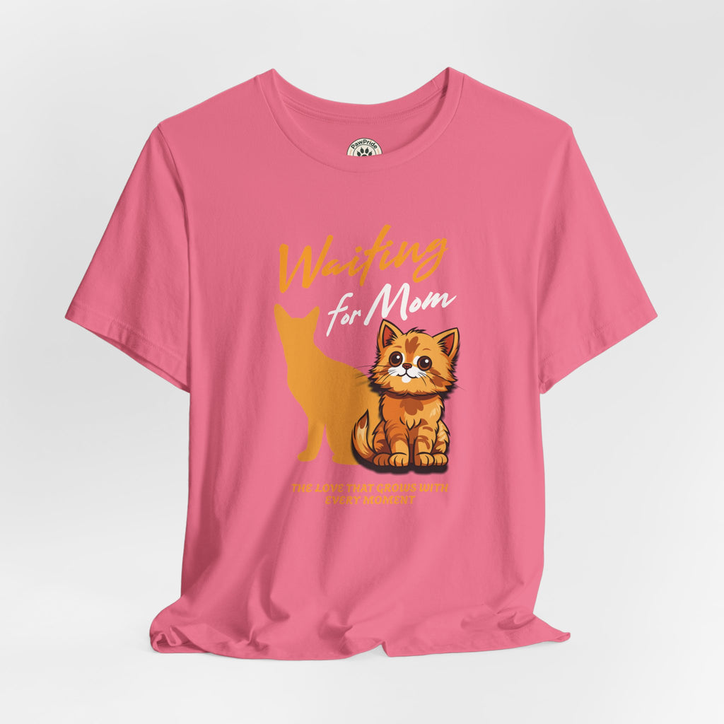 Waiting for Mom Cat T-Shirt — Cute Rescue Kitten Graphic Tee
