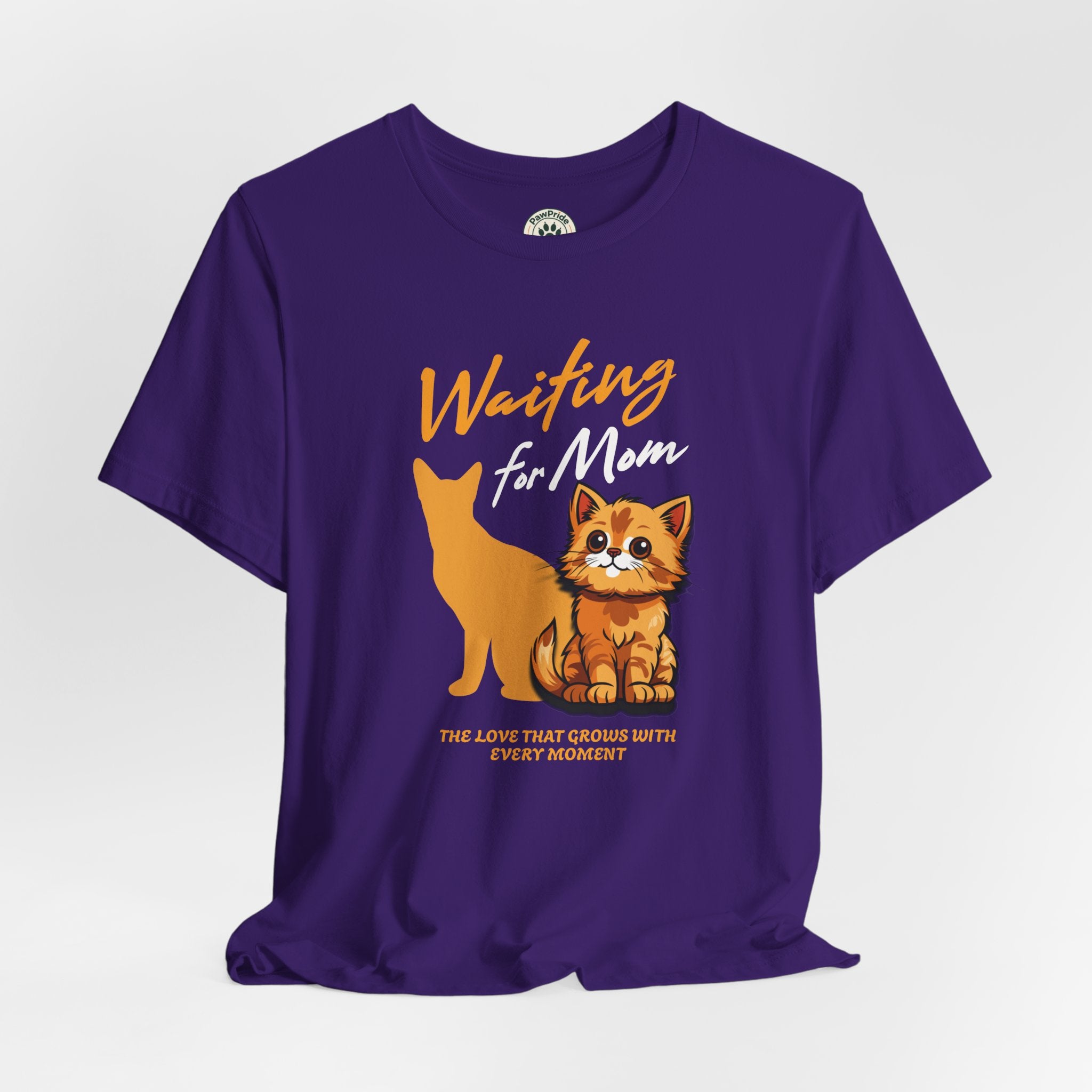 Waiting for Mom Cat T-Shirt — Cute Rescue Kitten Graphic Tee