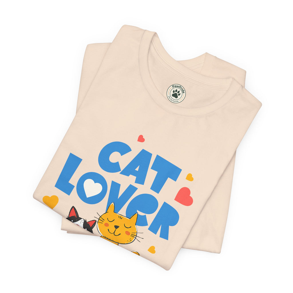 Cat Lover T-Shirt — Cute Cartoon Cats Graphic Tee