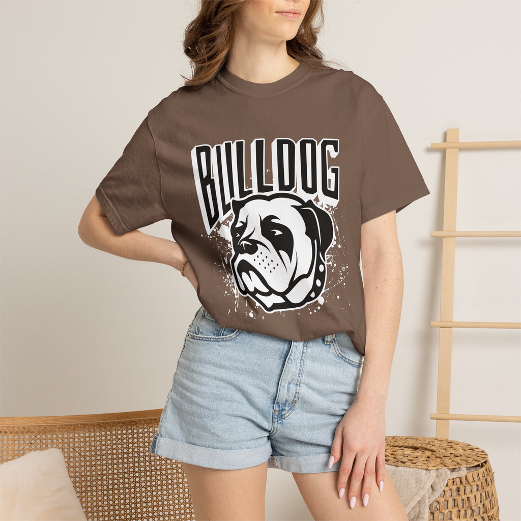 Bulldog Graphic T-Shirt — Vintage Team Mascot Tee
