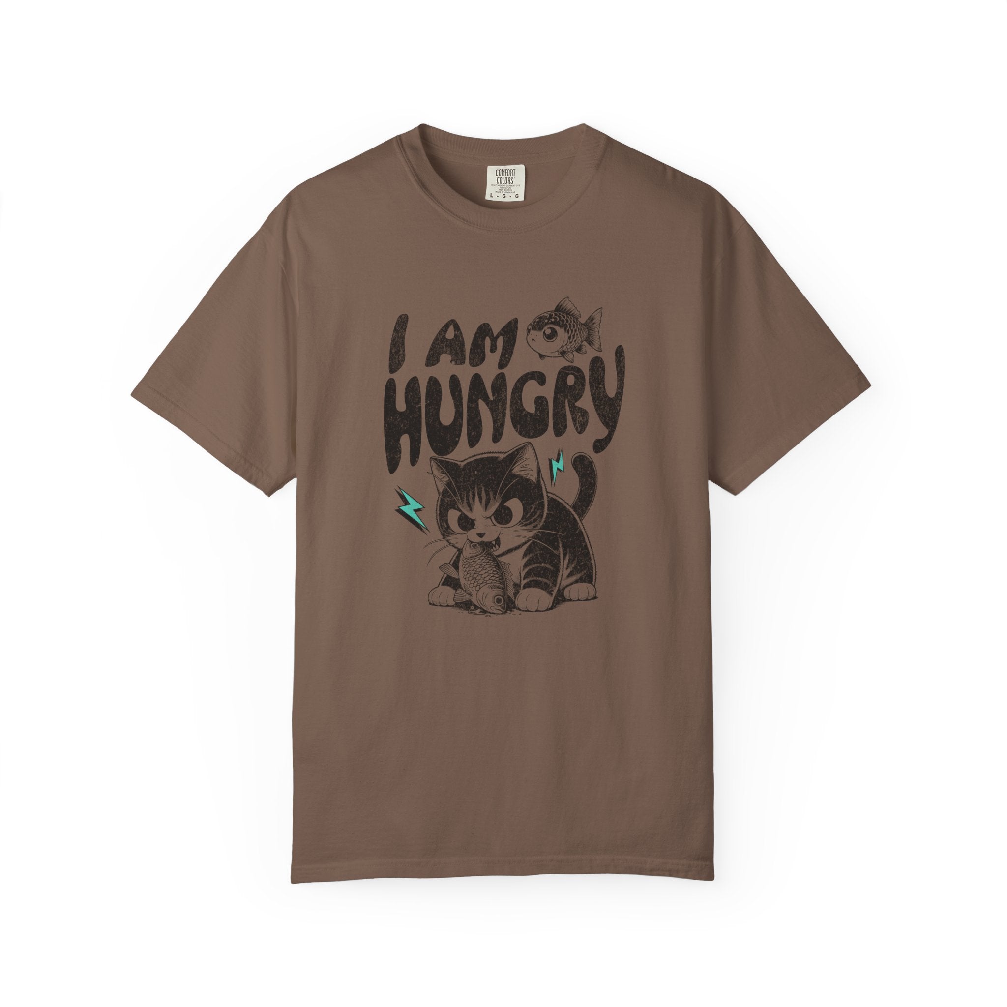 I Am Hungry Cat T-Shirt — Cute Kitten Graphic Tee