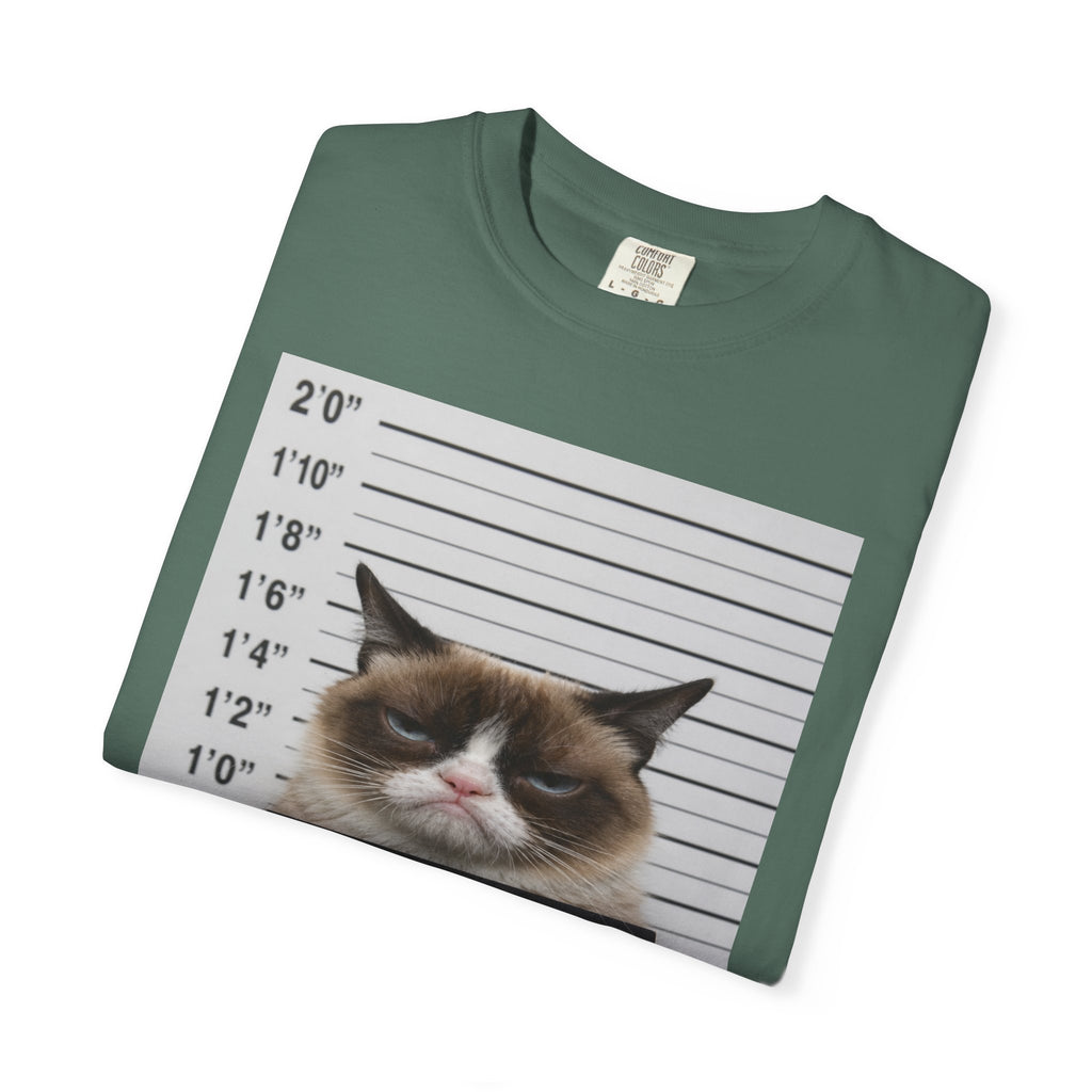 Grumpy Cat Mugshot T‑Shirt — "I Hate People" Graphic Tee
