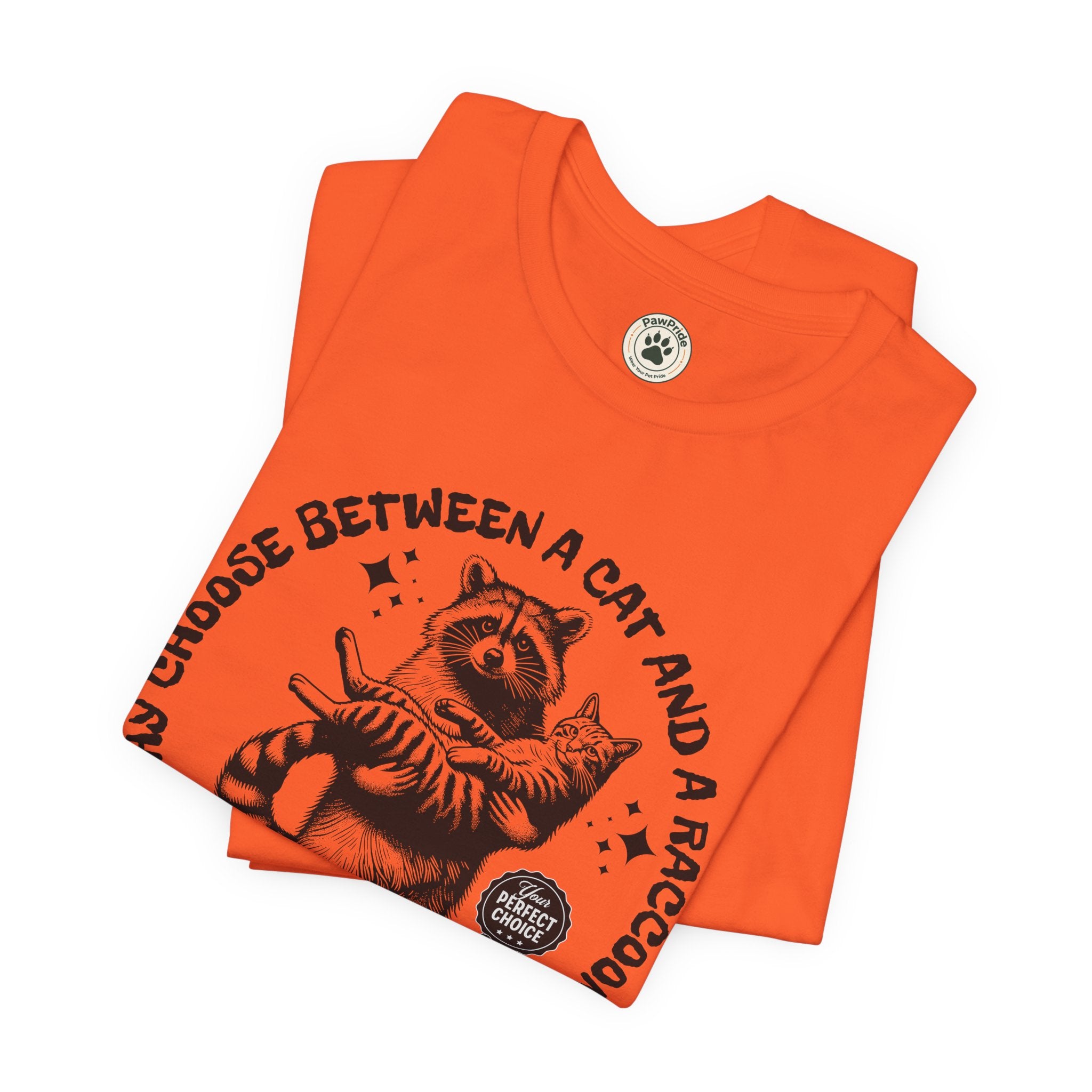 Adopt Both! Raccoon & Cat Rescue T-Shirt