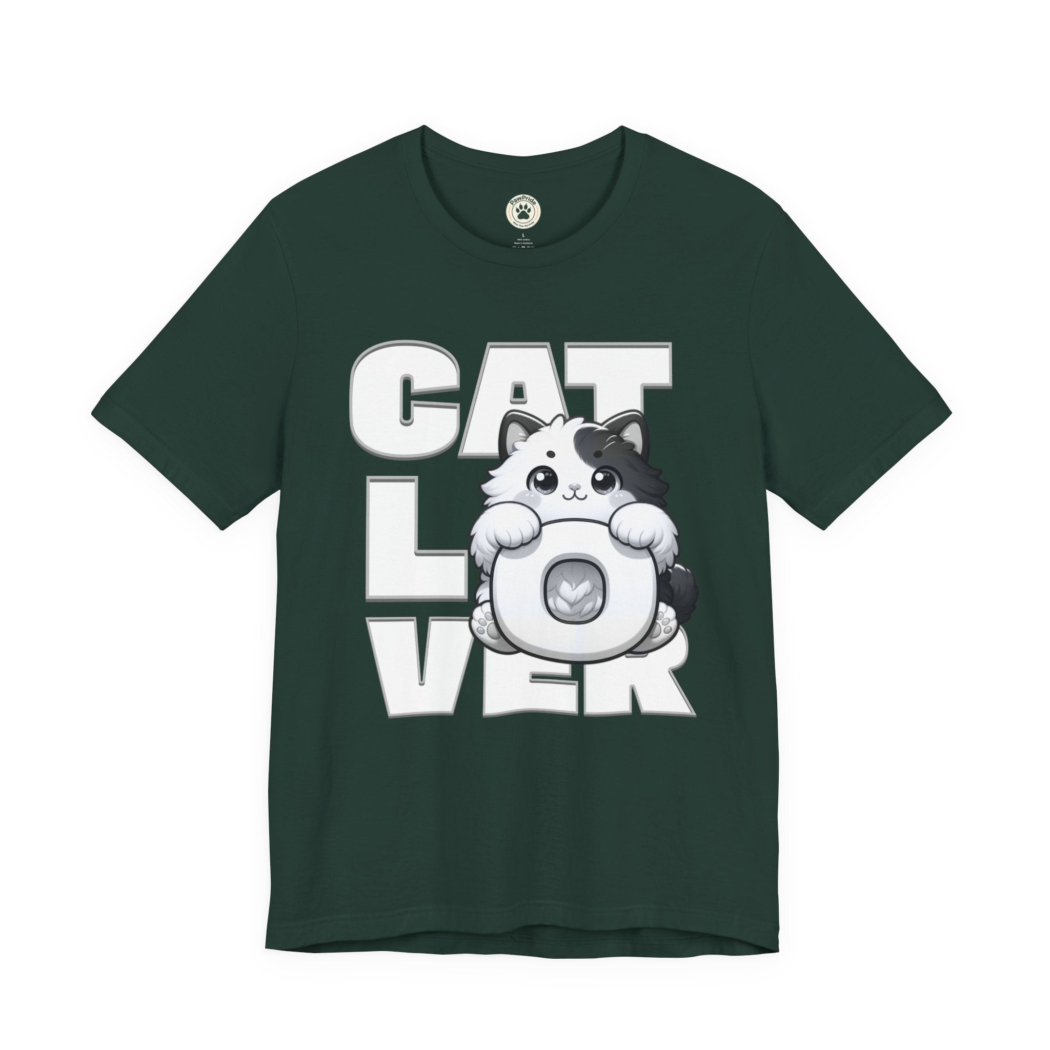 Cat Lover T‑Shirt — Cute Kitten Donut Graphic Tee for Cat Fans