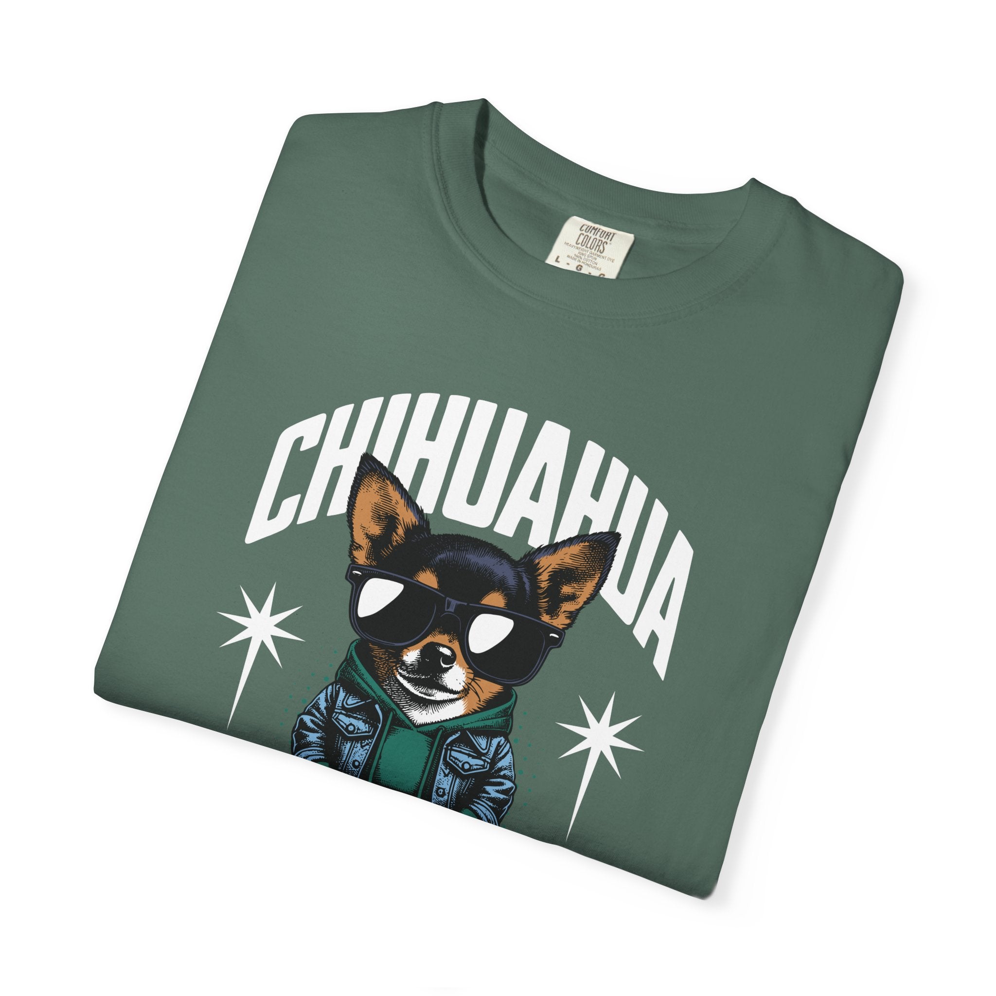 Chihuahua 'Small in Size, Mighty in Spirit' Graphic T-Shirt