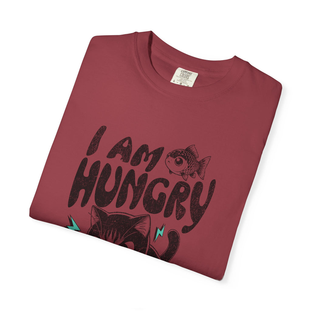 I Am Hungry Cat T-Shirt — Cute Kitten Graphic Tee