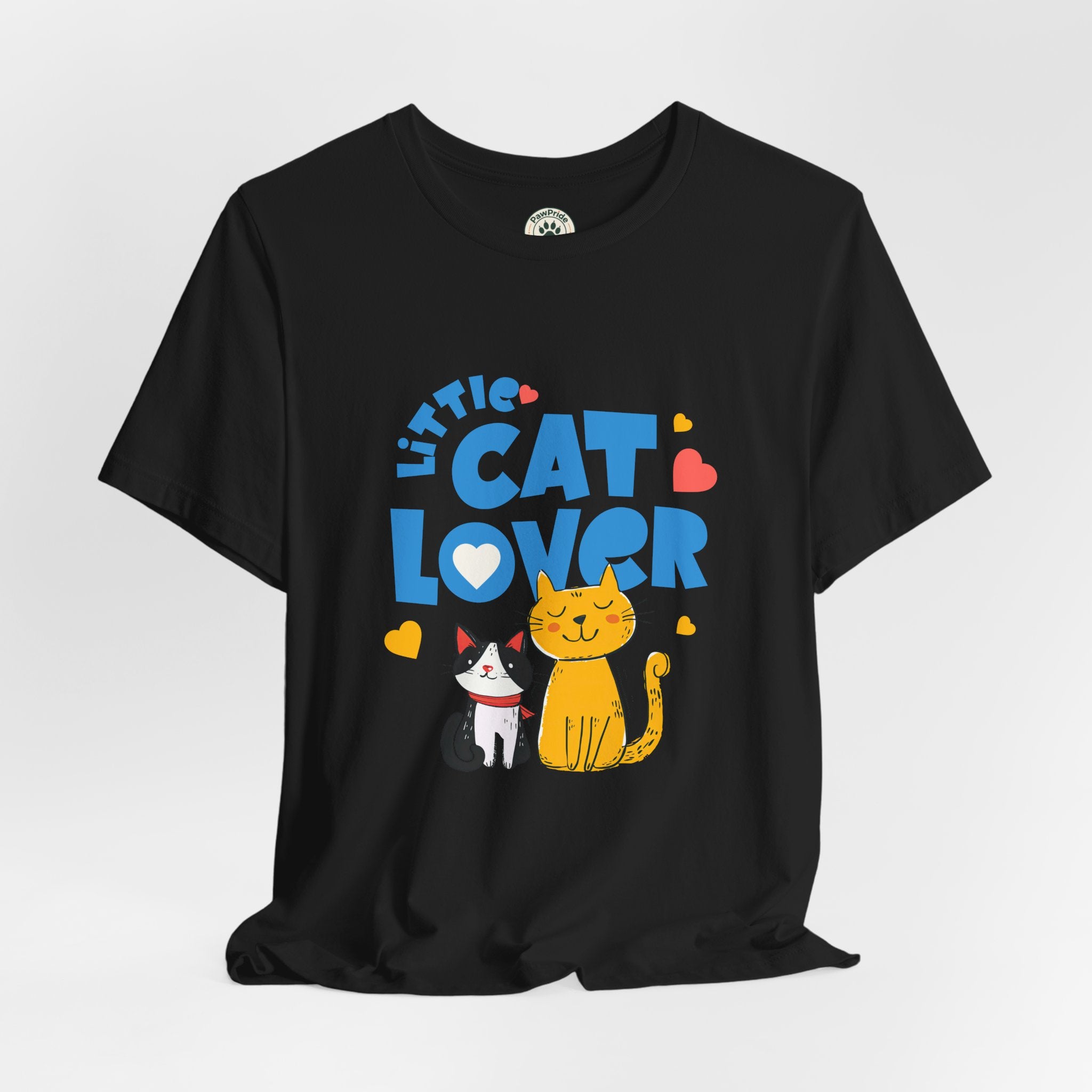 Little Cat Lover T-Shirt — Cute Cat Graphic Tee for Kids & Cat Moms