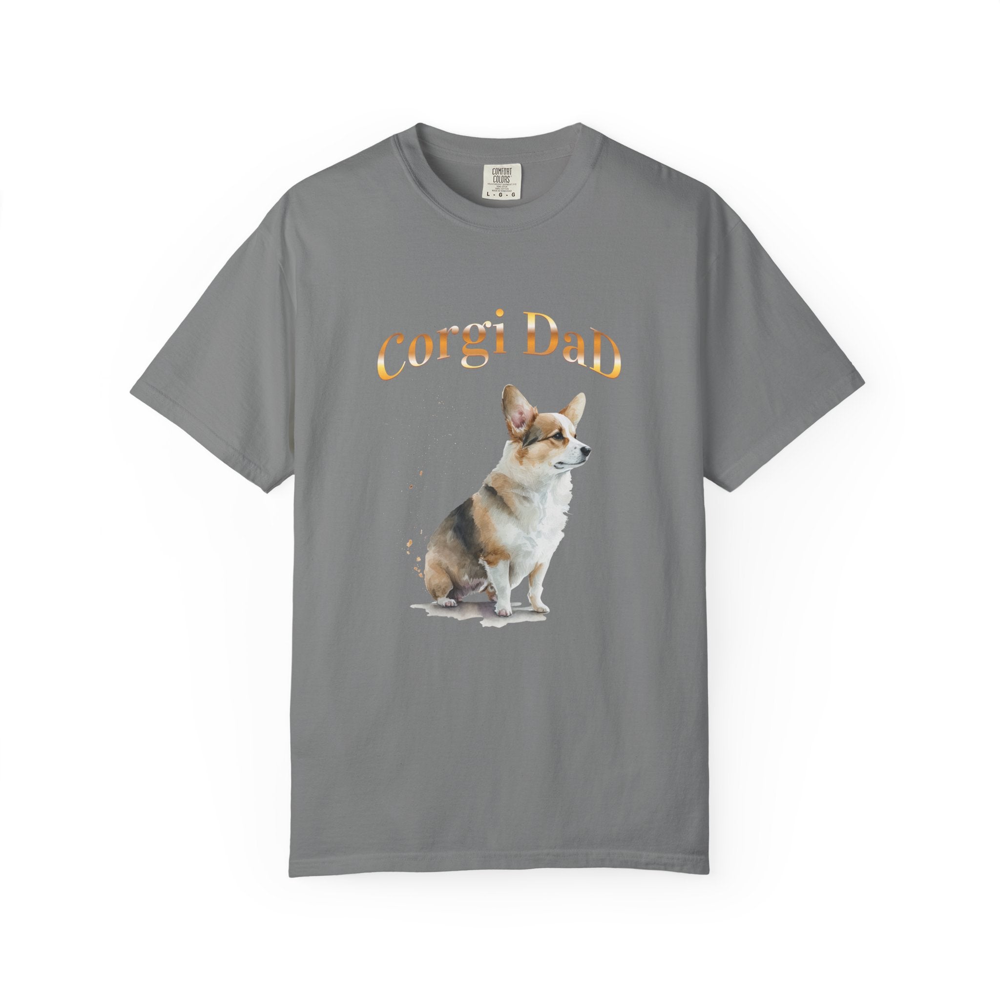 Corgi Dad T-Shirt — Cute Corgi Dog Dad Tee, Gift for Corgi Lovers