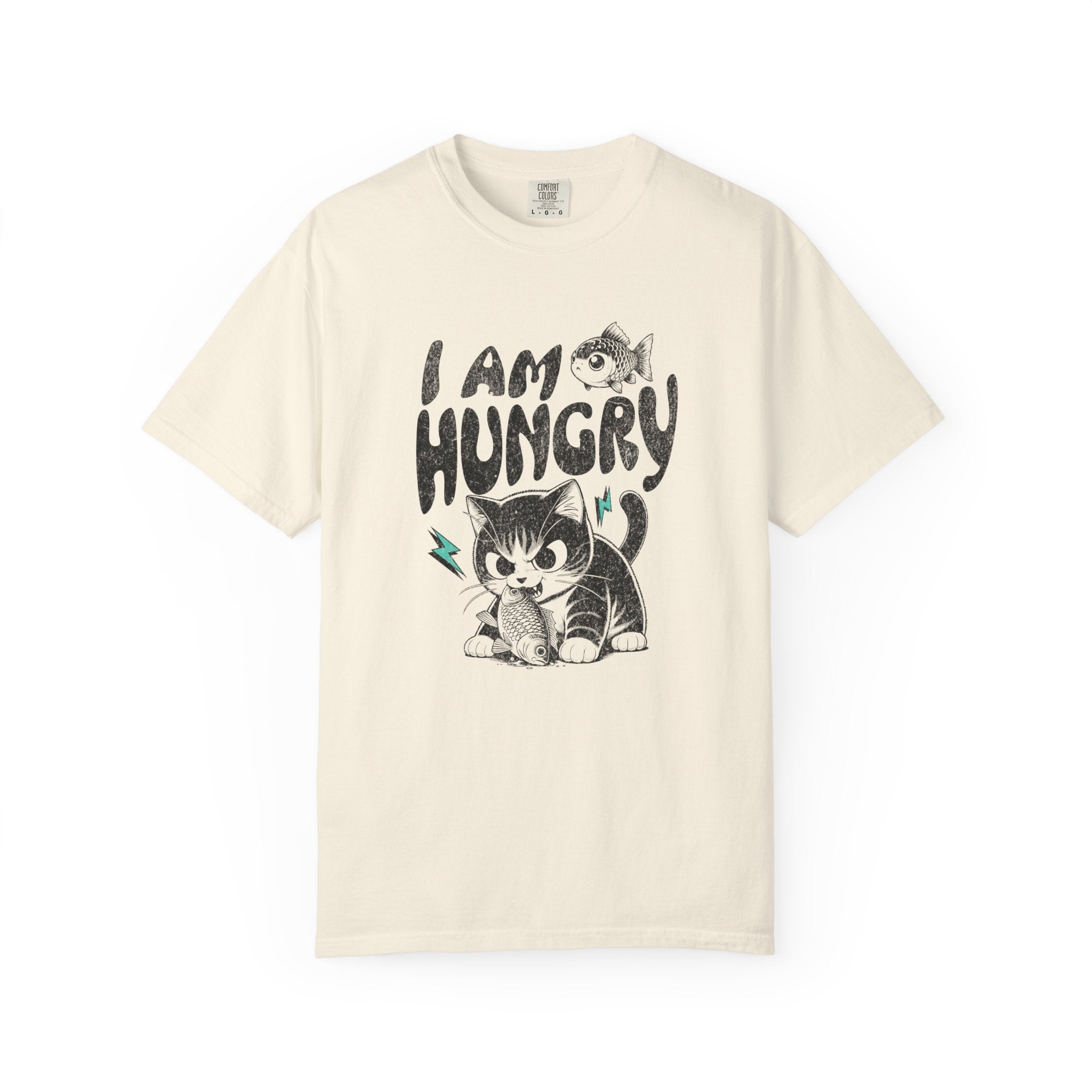 I Am Hungry Cat T-Shirt — Cute Kitten Graphic Tee