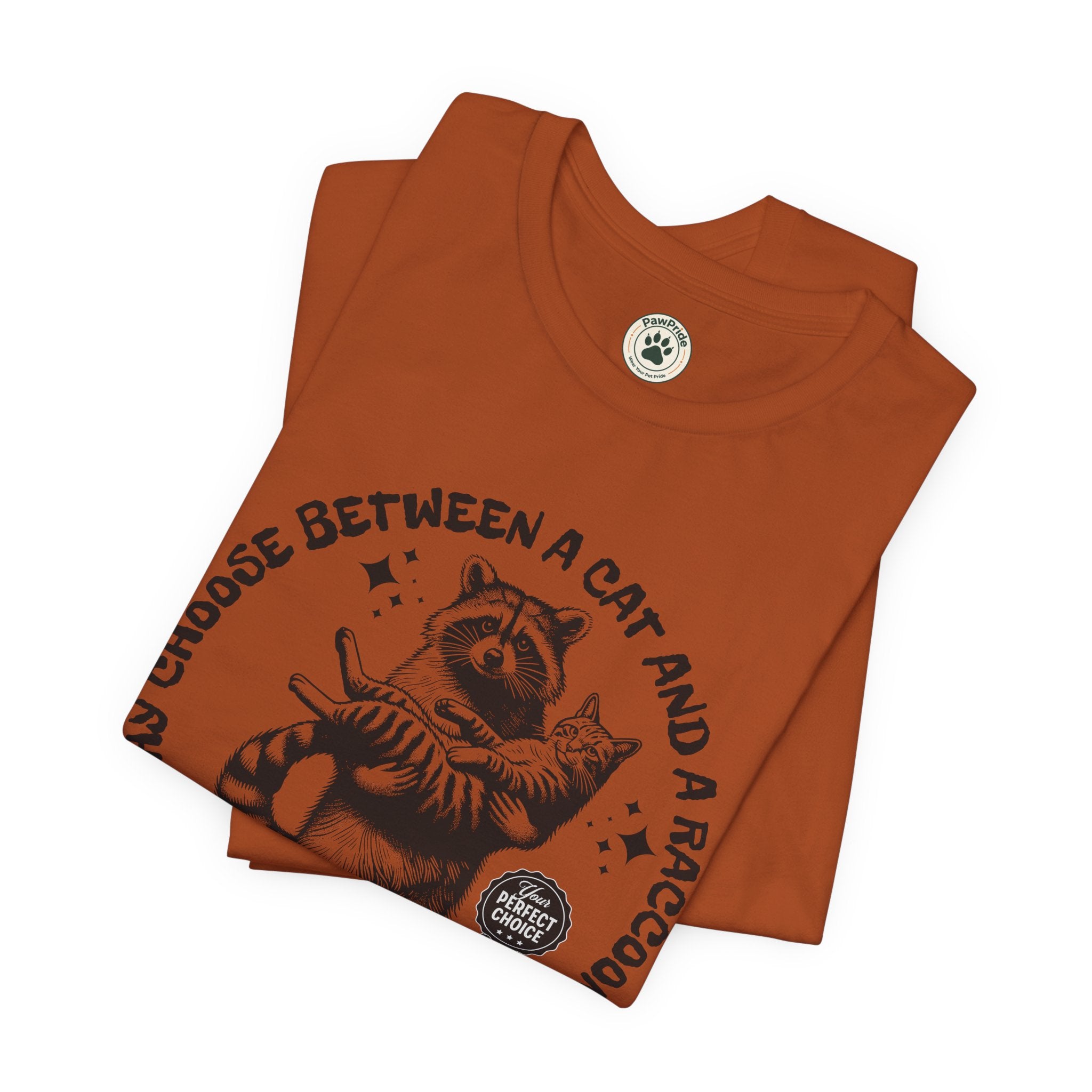 Adopt Both! Raccoon & Cat Rescue T-Shirt