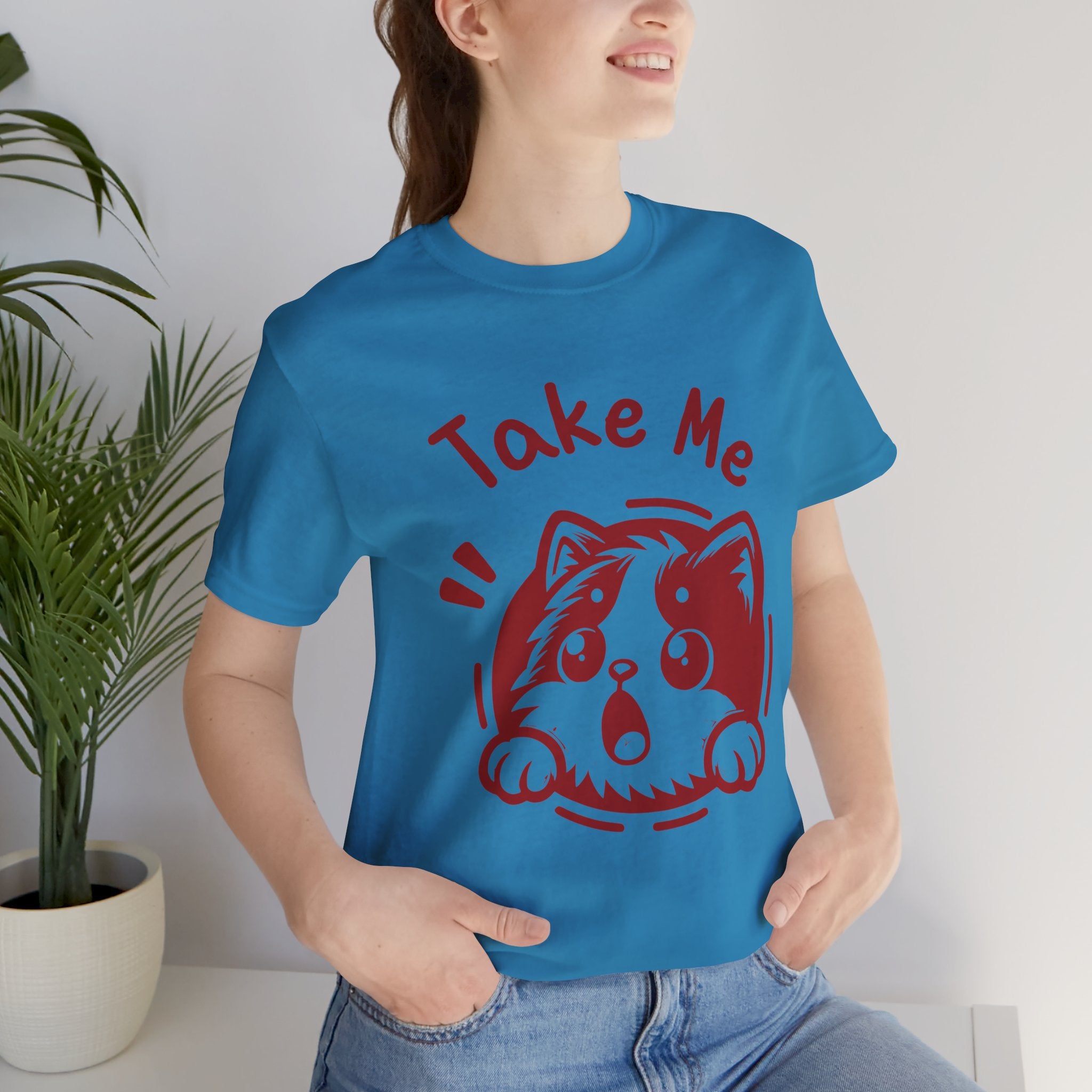Take Me Puppy T-Shirt — Cute Dog Graphic Tee for Pet Lovers