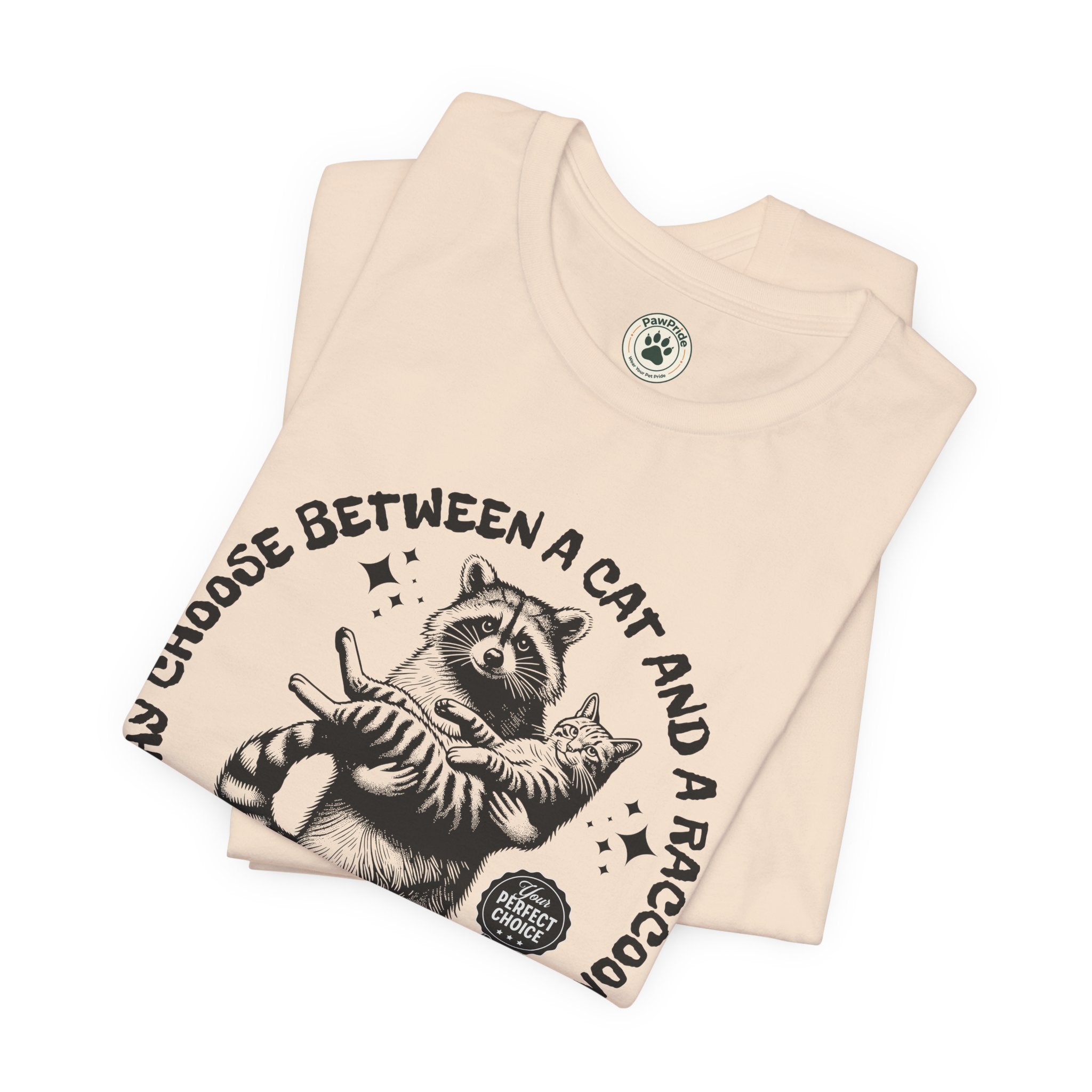 Adopt Both! Raccoon & Cat Rescue T-Shirt