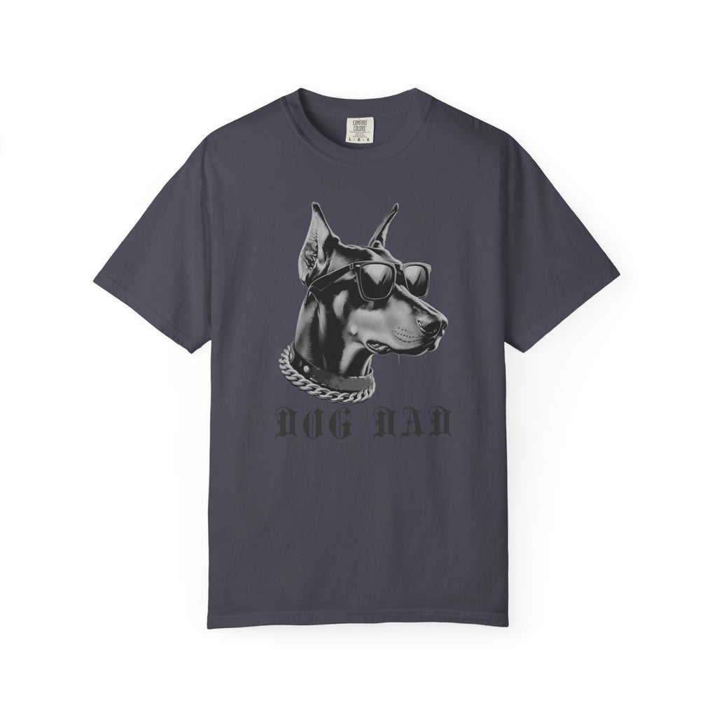 Dog Dad T-Shirt — Cool Doberman Graphic Tee for Dog Lovers