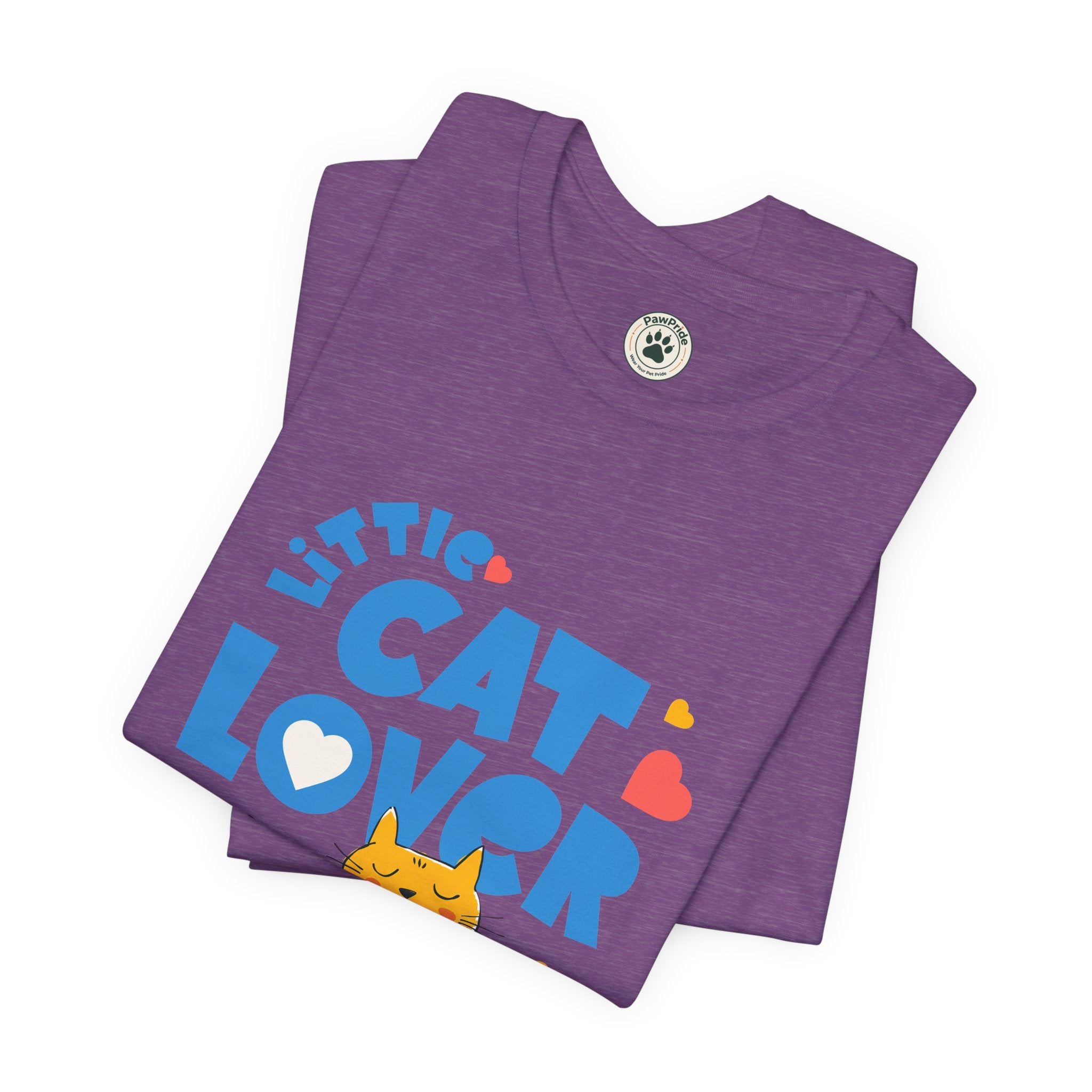 Little Cat Lover T-Shirt — Cute Cat Graphic Tee for Kids & Cat Moms