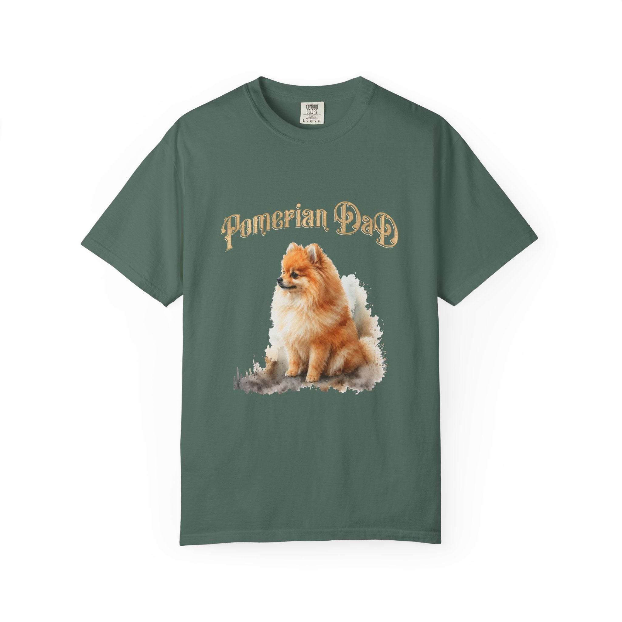 Pomeranian Dad T-Shirt — Cute Pomeranian Dog Tee for Pet Owners