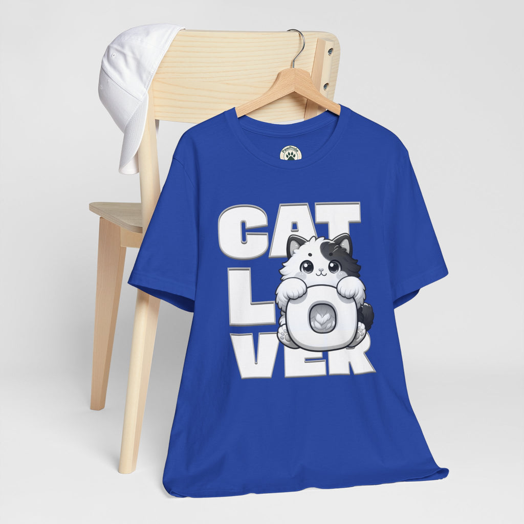 Cat Lover T‑Shirt — Cute Kitten Donut Graphic Tee for Cat Fans