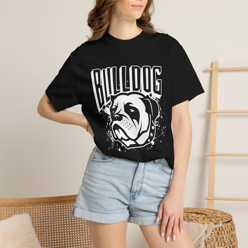 Bulldog Graphic T-Shirt — Vintage Team Mascot Tee