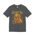 Golden Life Golden Retriever T-Shirt — "Golden Life" Graphic Tee for Dog Lovers