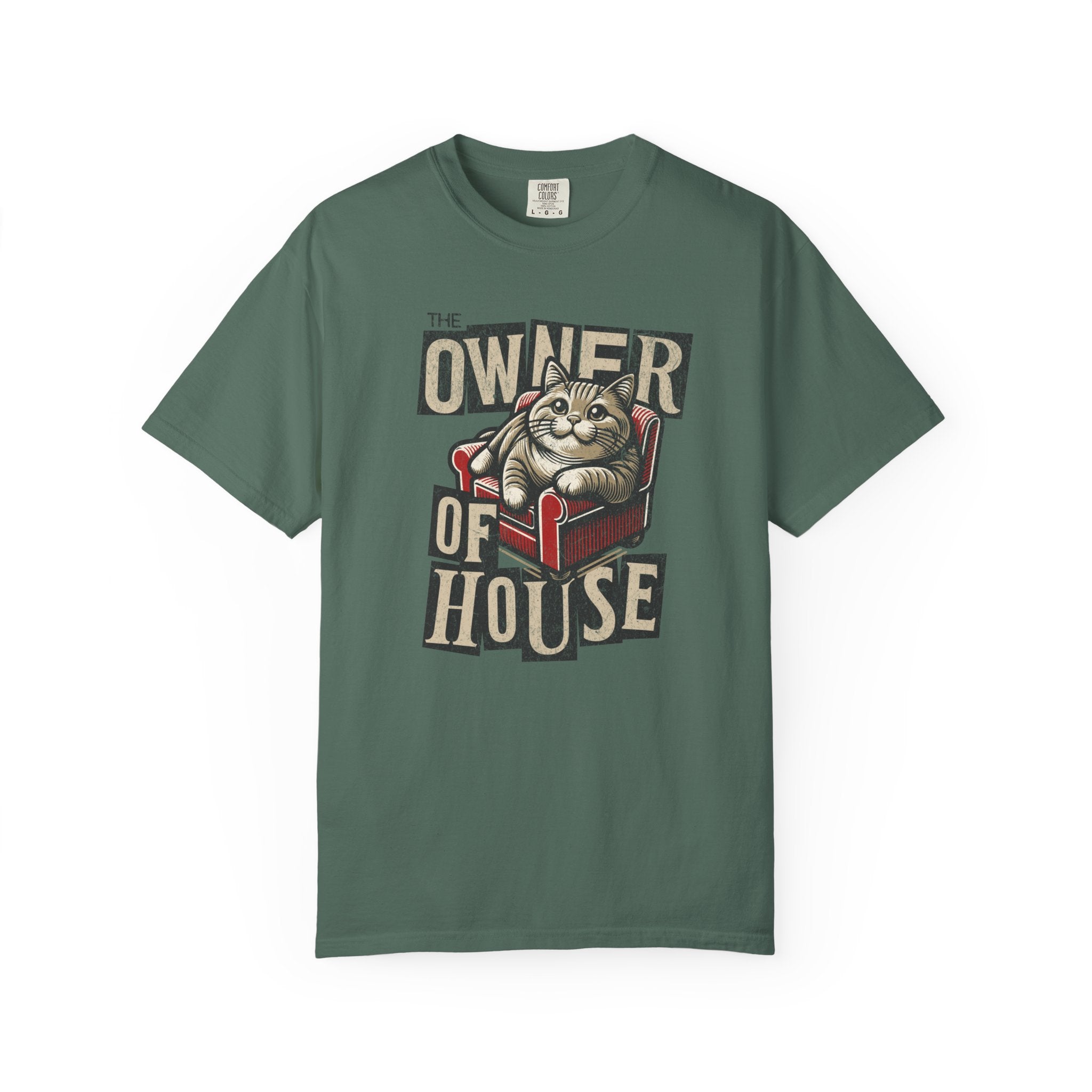 Owner of the House Cat T-Shirt — Vintage Cat Graphic Tee