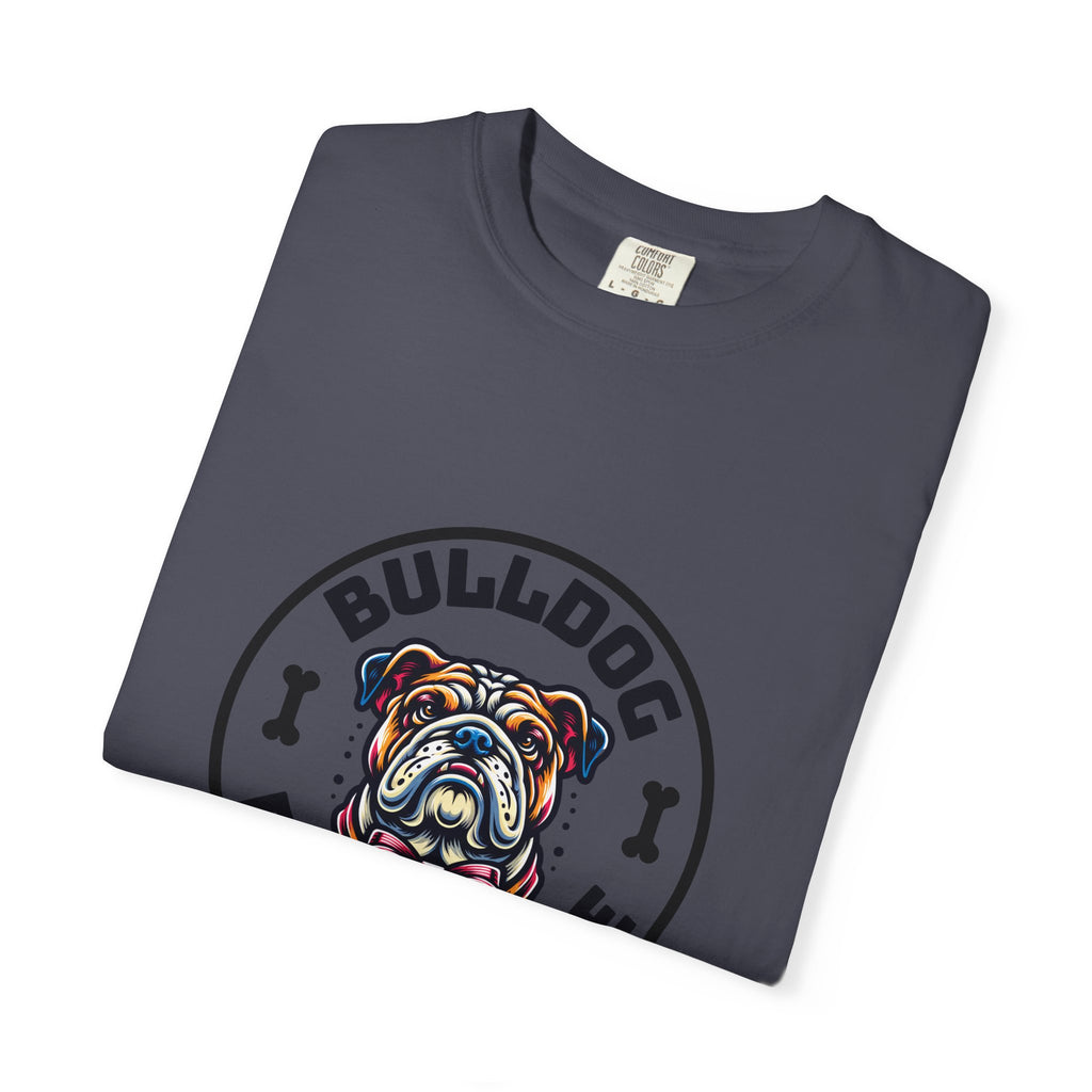 Bulldog Dog House T-Shirt — Vintage Bulldog Logo Tee