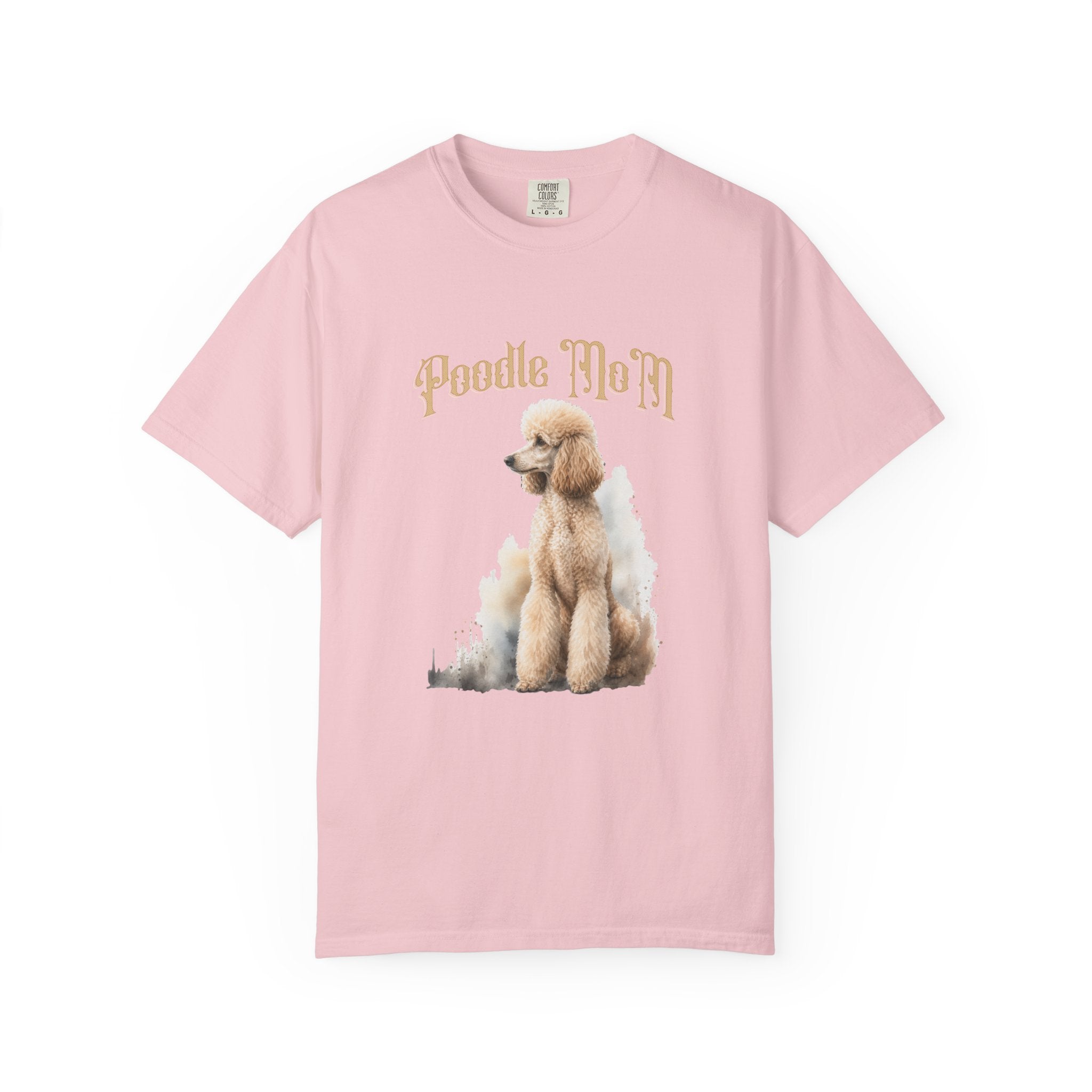 Poodle Mom T-Shirt — Cute Vintage Poodle Graphic Tee for Dog Lovers