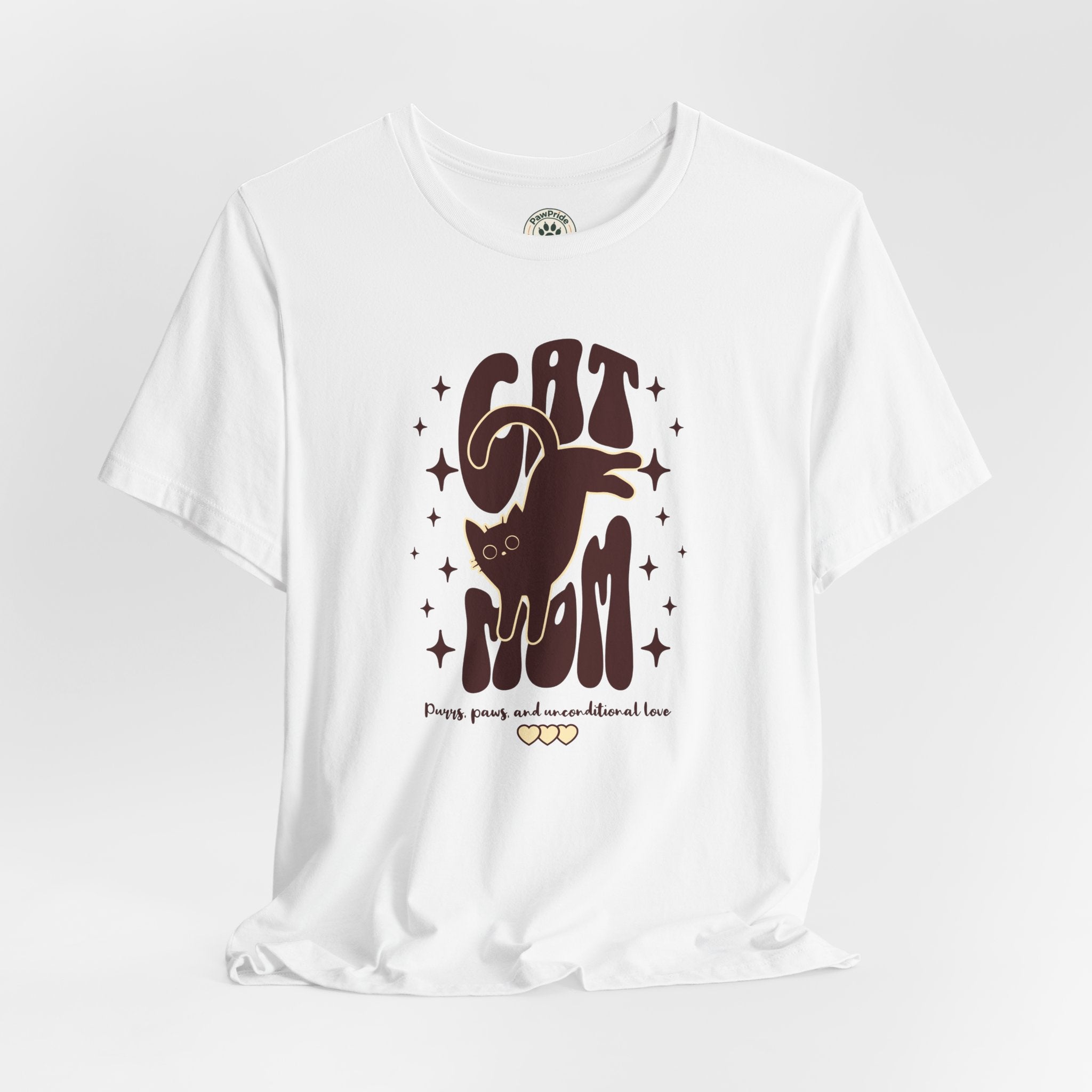 Cat Mom Retro Graphic Tee — "Cat Mom" Vintage Cat Lover T‑Shirt