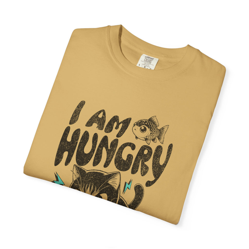 I Am Hungry Cat T-Shirt — Cute Kitten Graphic Tee