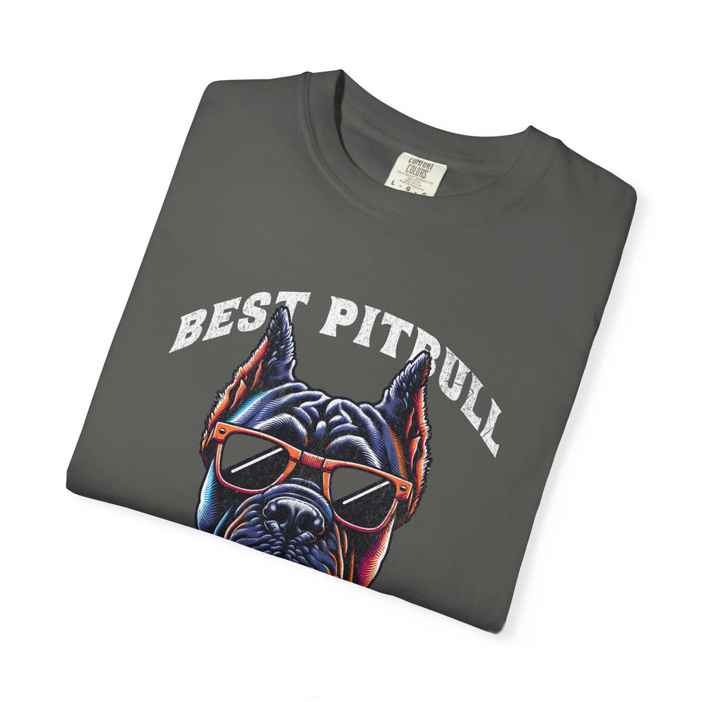 Best Pitbull Dad Ever T-Shirt – Cool Sunglasses Pitbull Father’s Day Tee