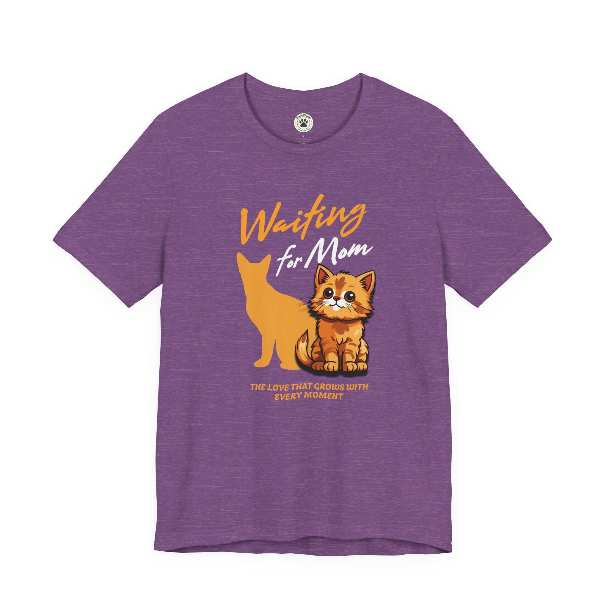 Waiting for Mom Cat T-Shirt — Cute Rescue Kitten Graphic Tee