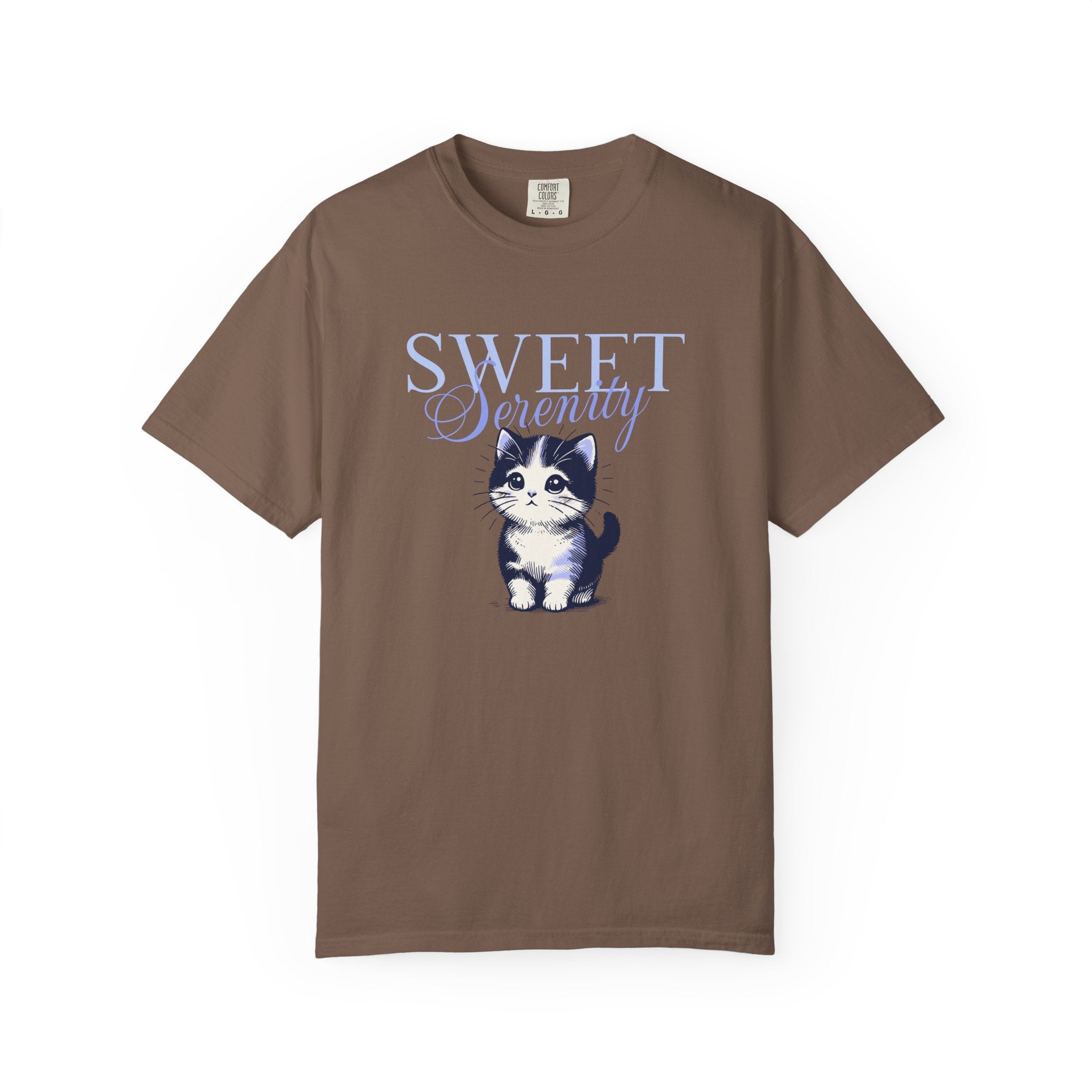 Sweet Scently Cat T‑Shirt — Cute Vintage Kitten Graphic Tee