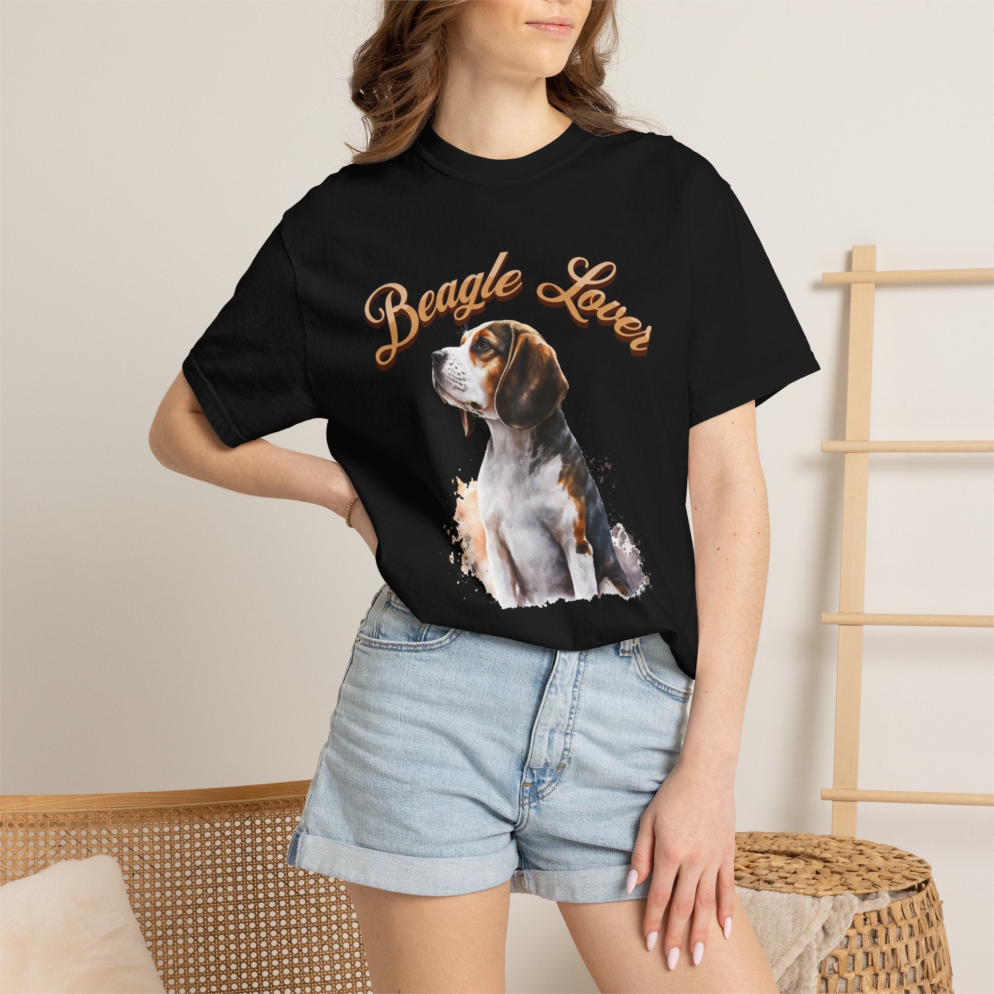 Beagle Lover T-Shirt — Vintage Dog Graphic Tee