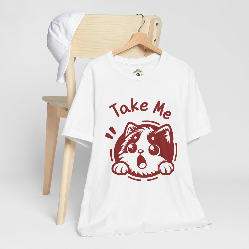 Take Me Puppy T-Shirt — Cute Dog Graphic Tee for Pet Lovers