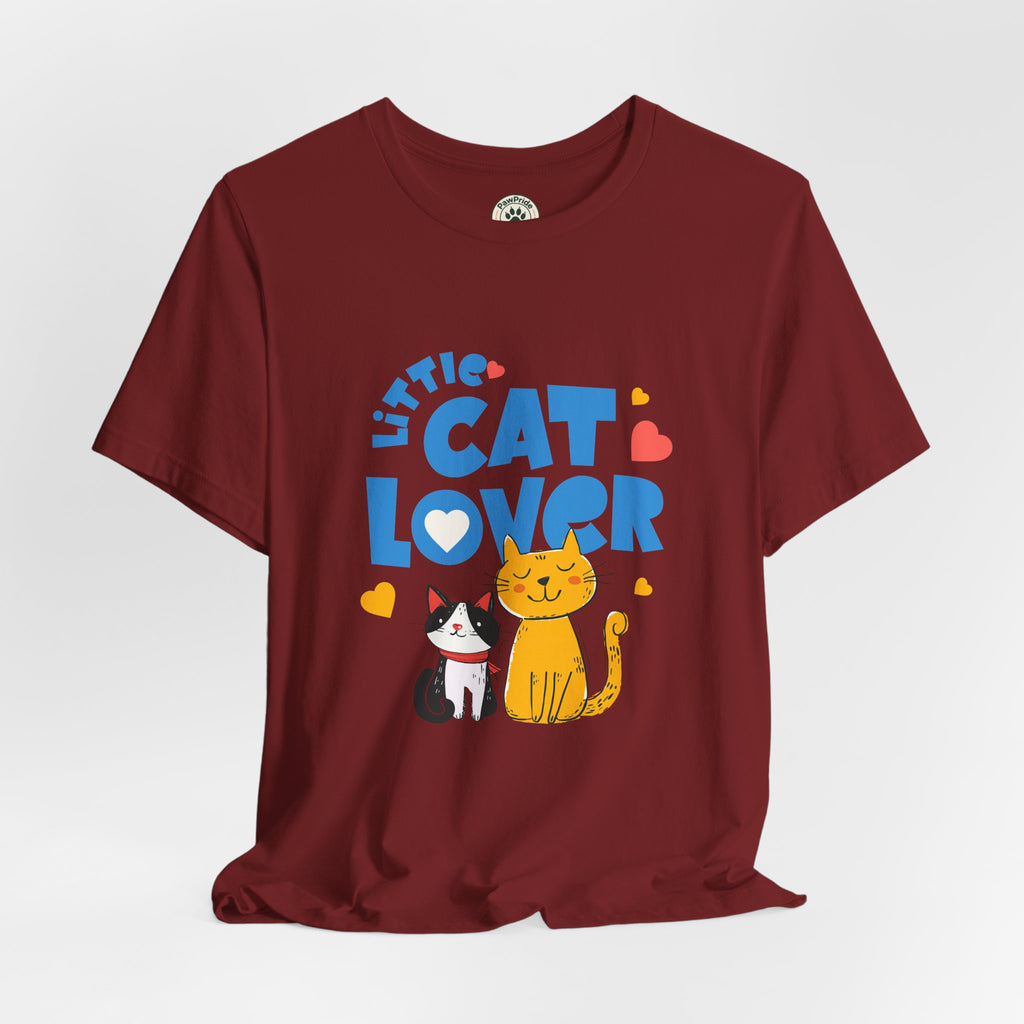 Little Cat Lover T-Shirt — Cute Cat Graphic Tee for Kids & Cat Moms