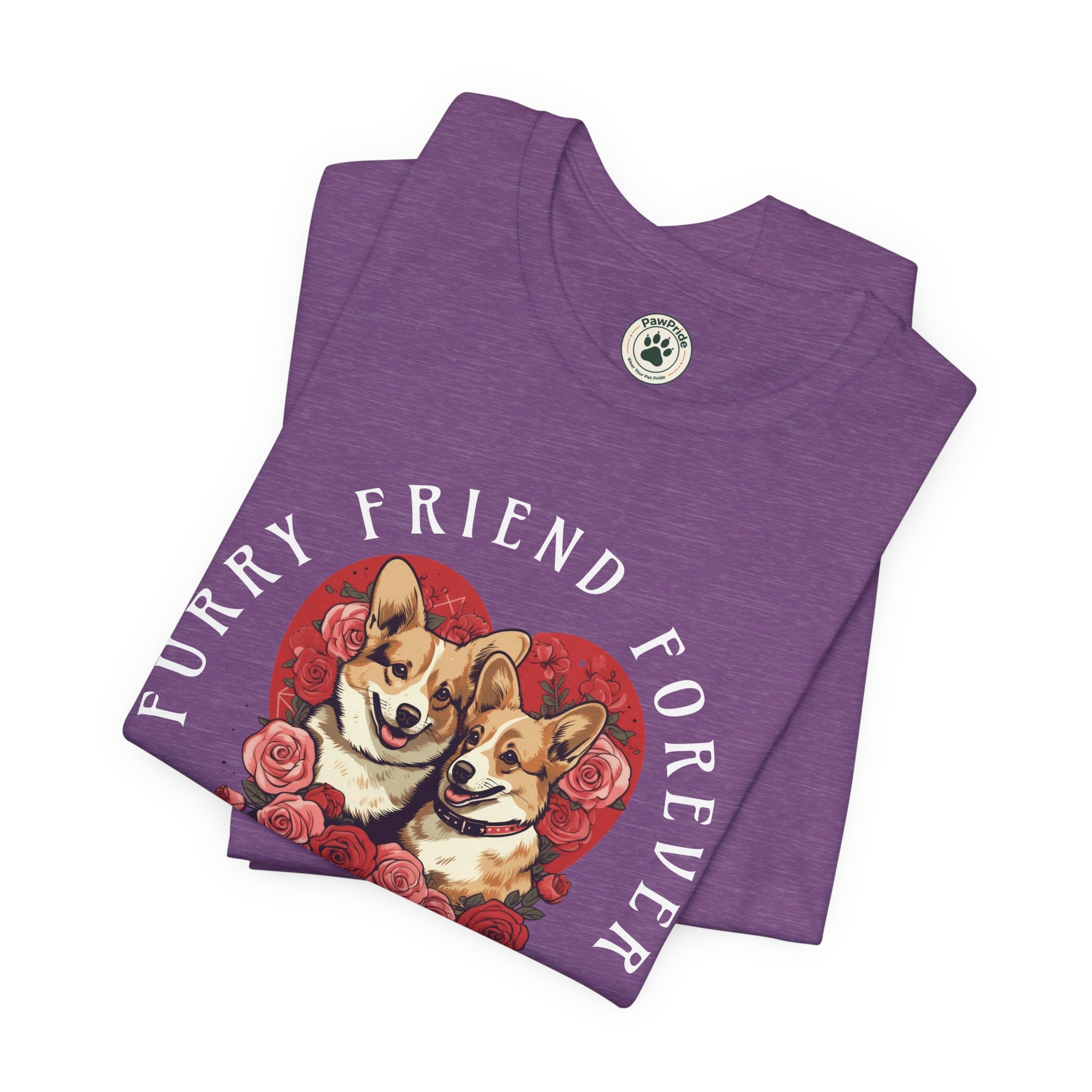 Puppy Love T-Shirt — "Furry Friend Forever" Corgi Tee