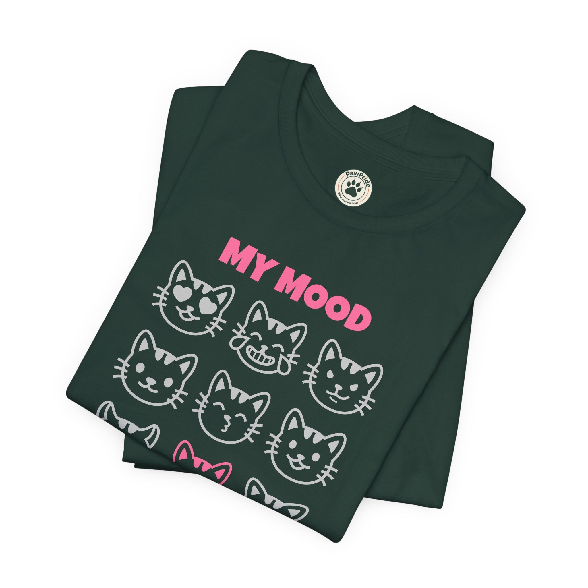 My Mood Right Now Cat Graphic Tee