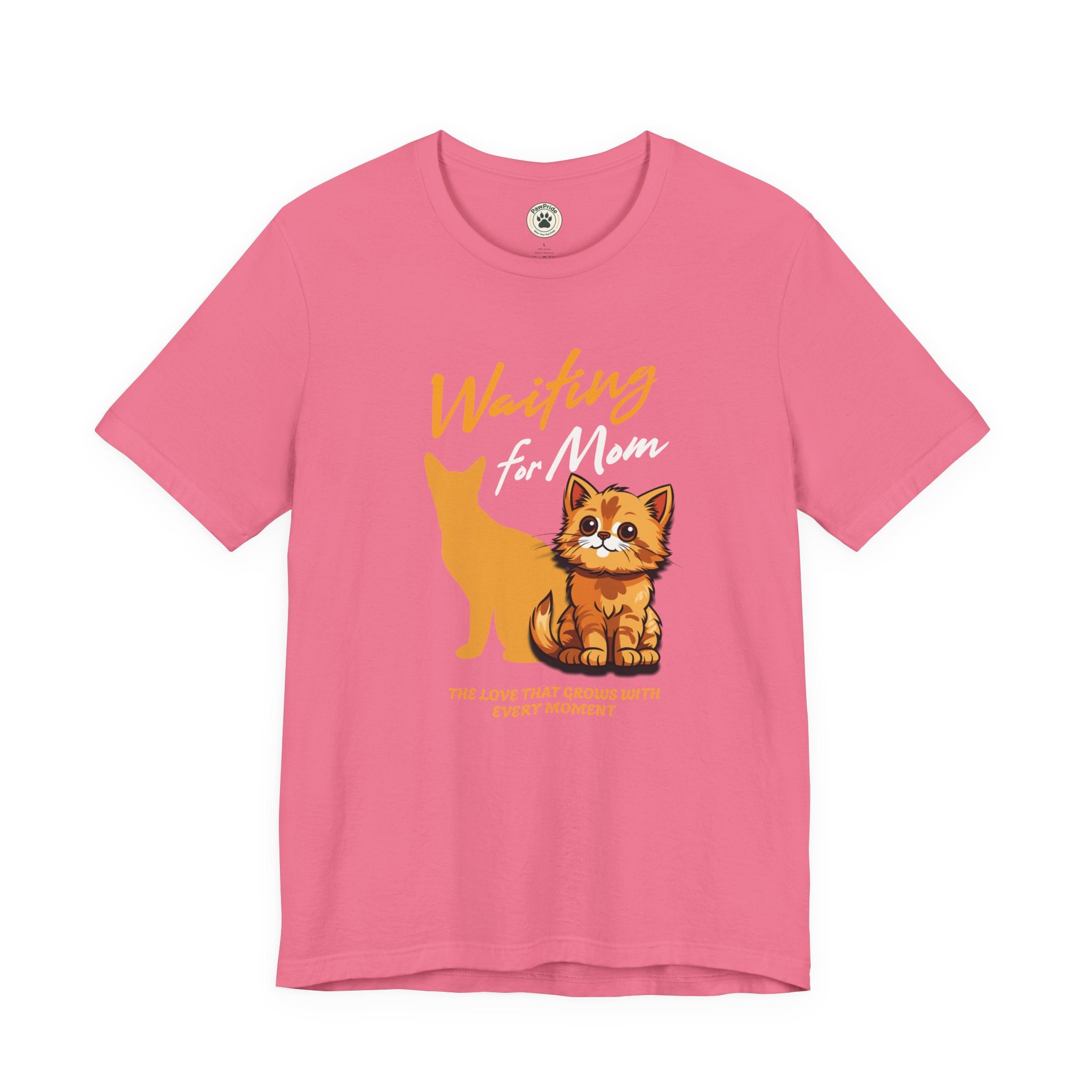 Waiting for Mom Cat T-Shirt — Cute Rescue Kitten Graphic Tee