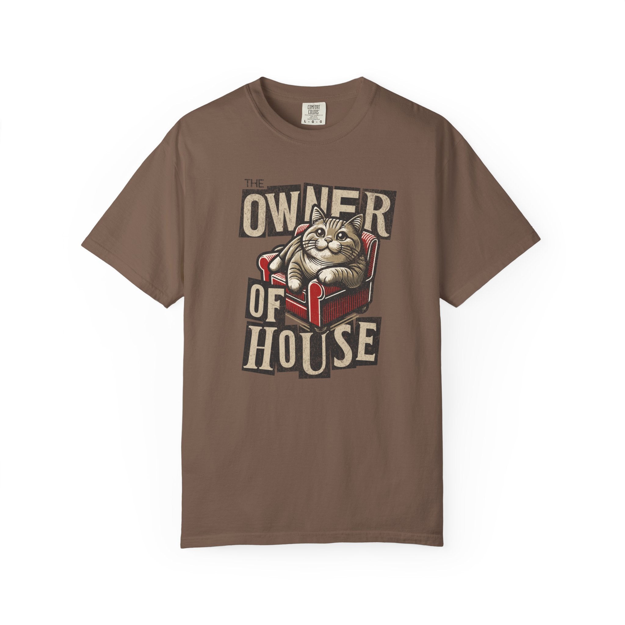 Owner of the House Cat T-Shirt — Vintage Cat Graphic Tee