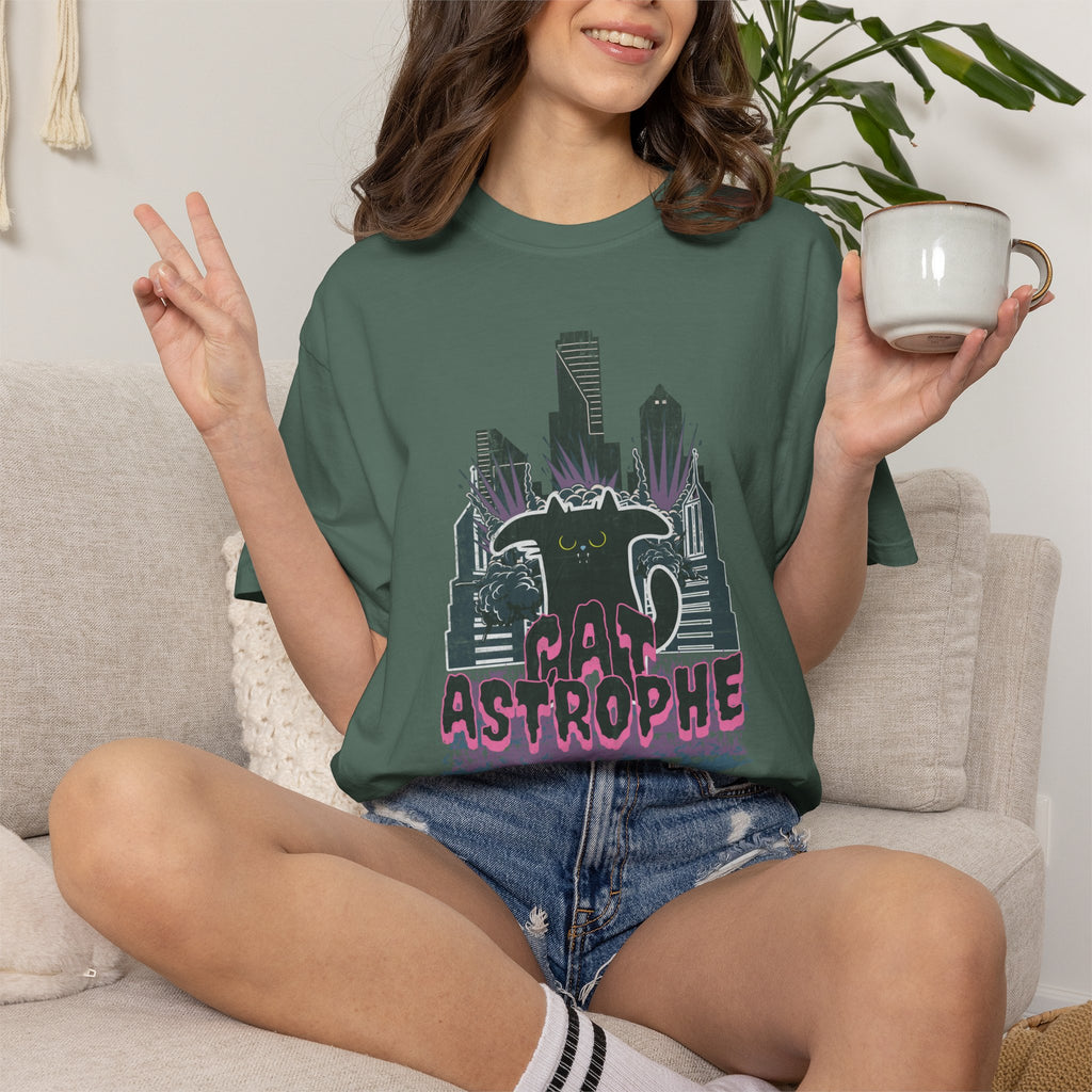 Astrophe Cityscape T-Shirt — Retro Monster Graphic Tee