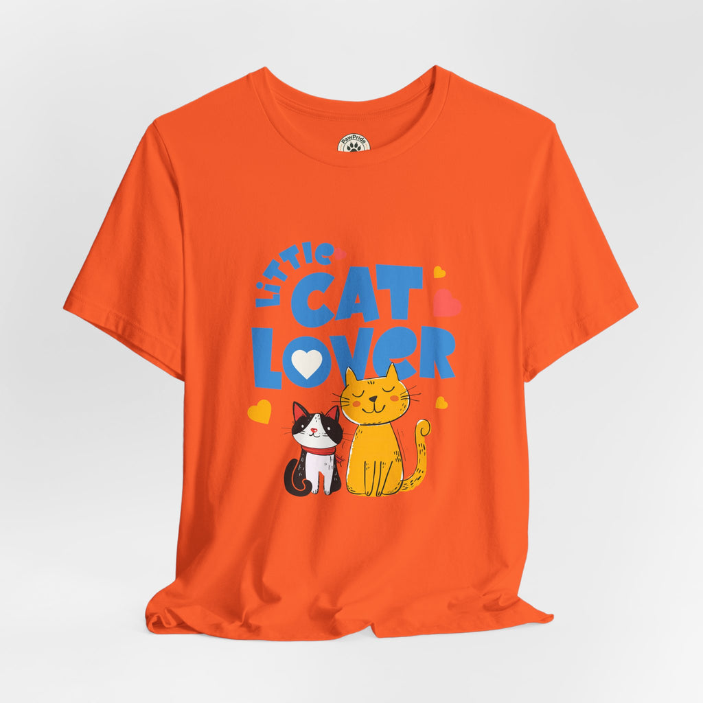 Little Cat Lover T-Shirt — Cute Cat Graphic Tee for Kids & Cat Moms