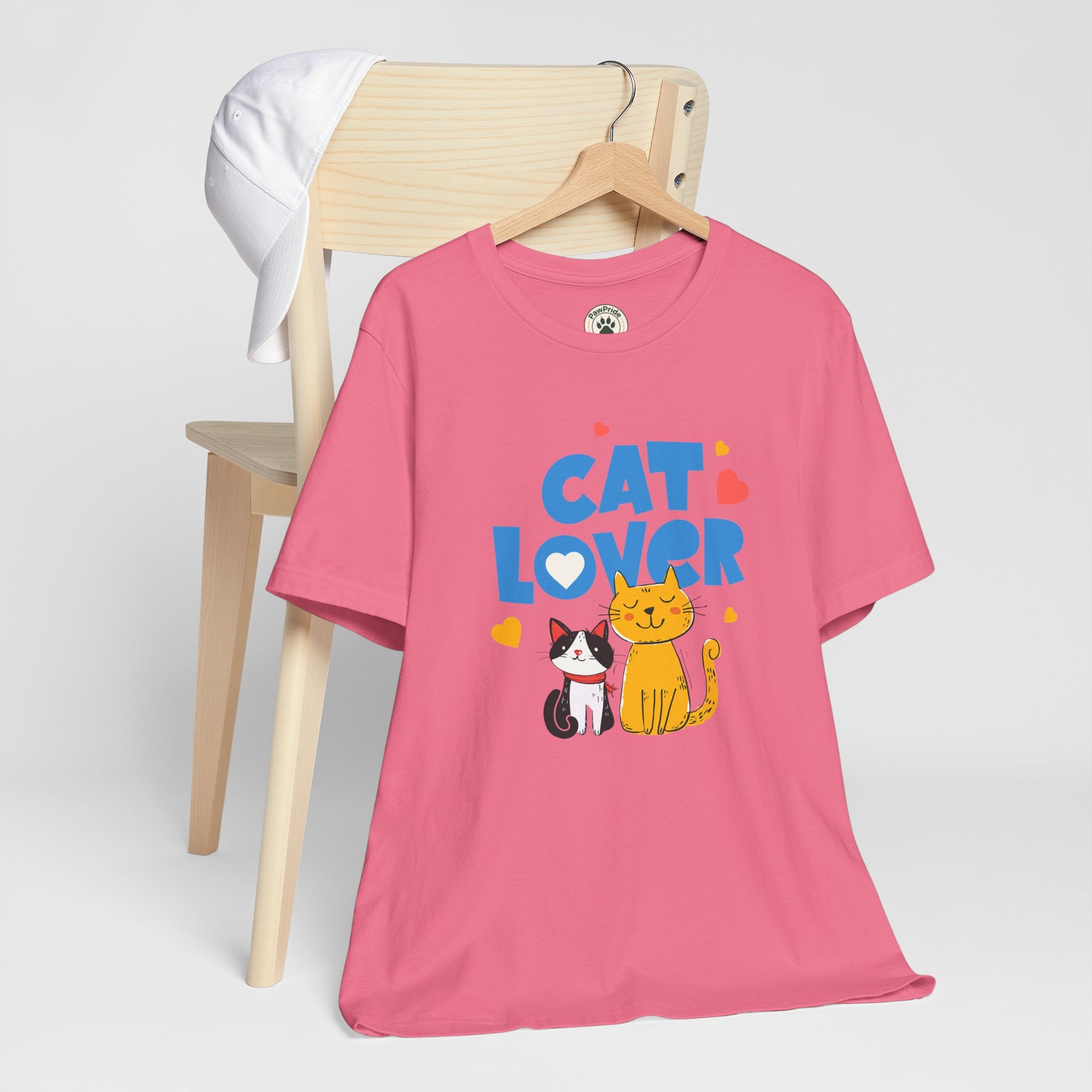 Cat Lover T-Shirt — Cute Cartoon Cats Graphic Tee