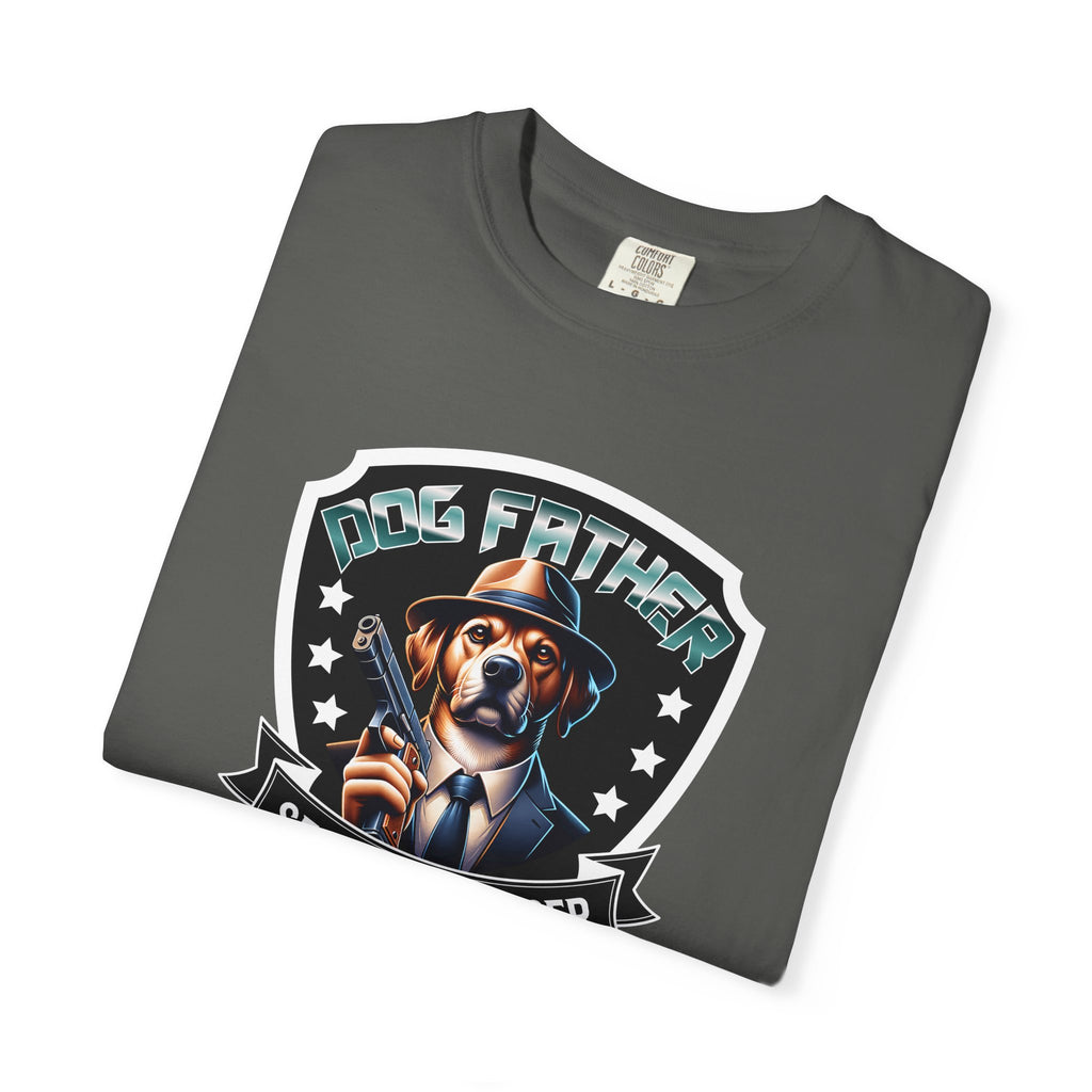 T-Shirt — "Pig Father" Secret Enforcer Vintage Badge Tee