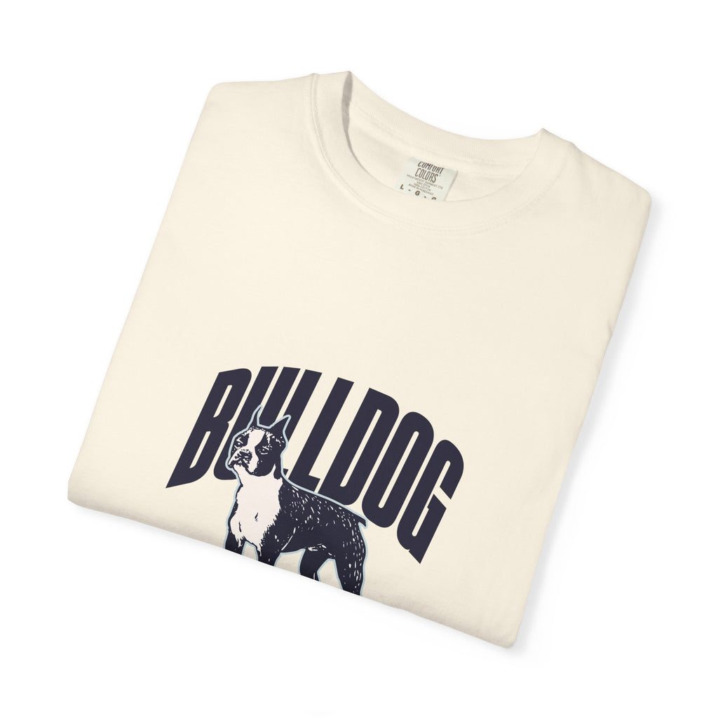 Bulldog Graphic T-Shirt — Vintage Collegiate Dog Tee