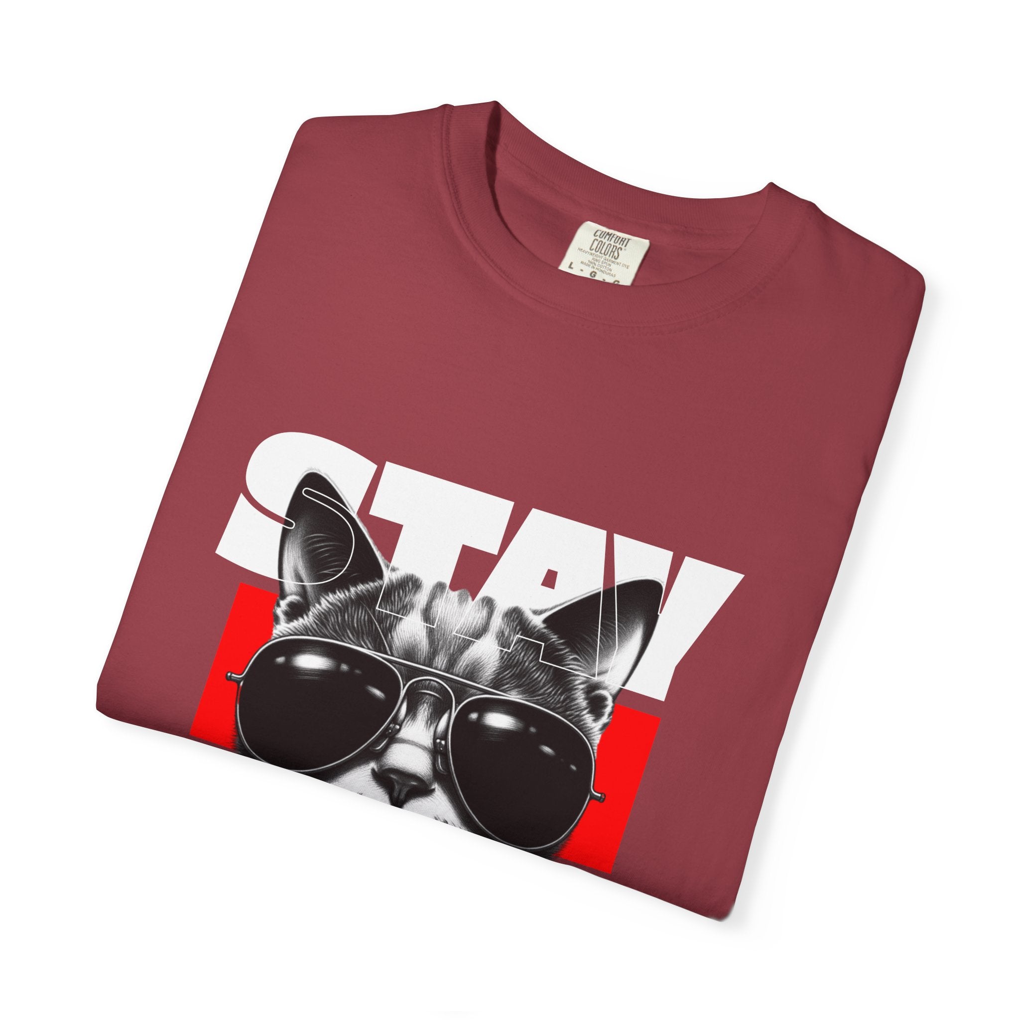 Stay Cool Cat T-Shirt — Retro Sunglasses Graphic Tee