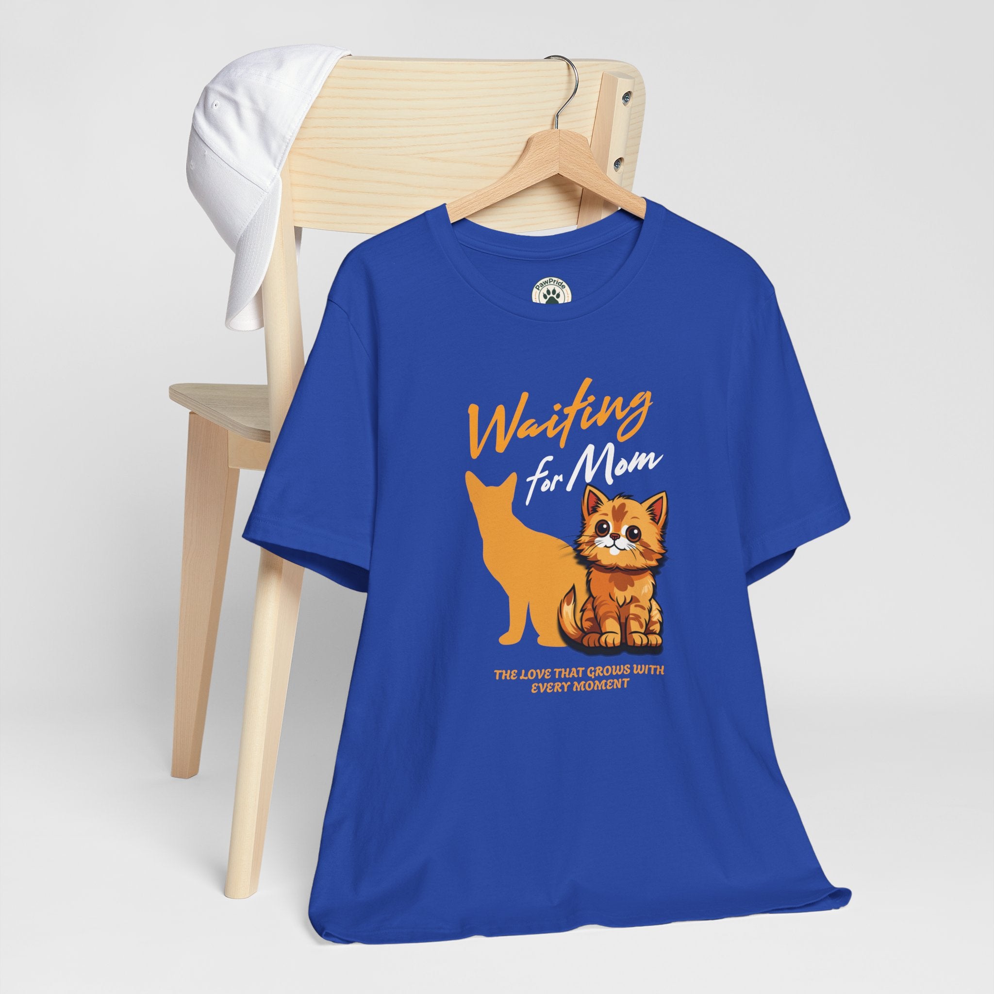 Waiting for Mom Cat T-Shirt — Cute Rescue Kitten Graphic Tee