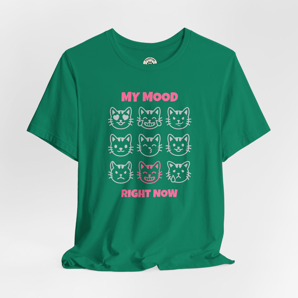My Mood Right Now Cat Graphic Tee