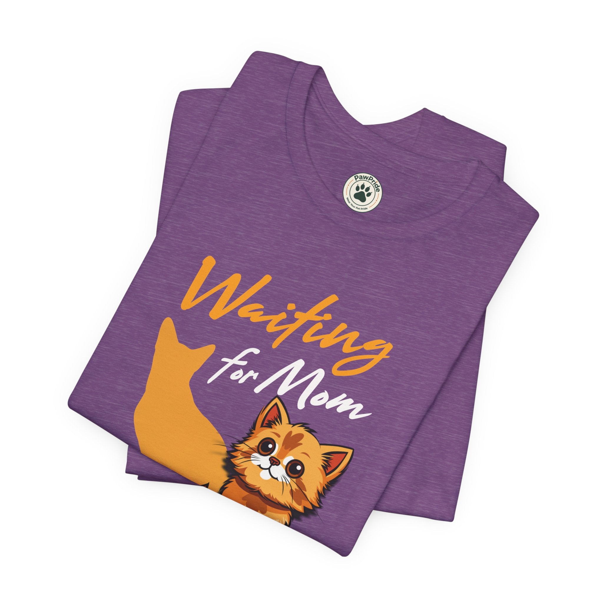 Waiting for Mom Cat T-Shirt — Cute Rescue Kitten Graphic Tee