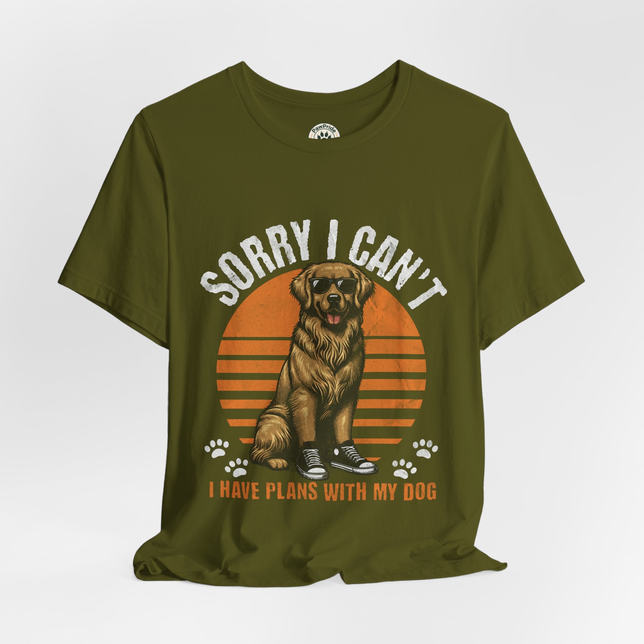 Dog Plans T-Shirt — “Sorry I Can’t, I Have Plans With My Dog” Graphic Tee