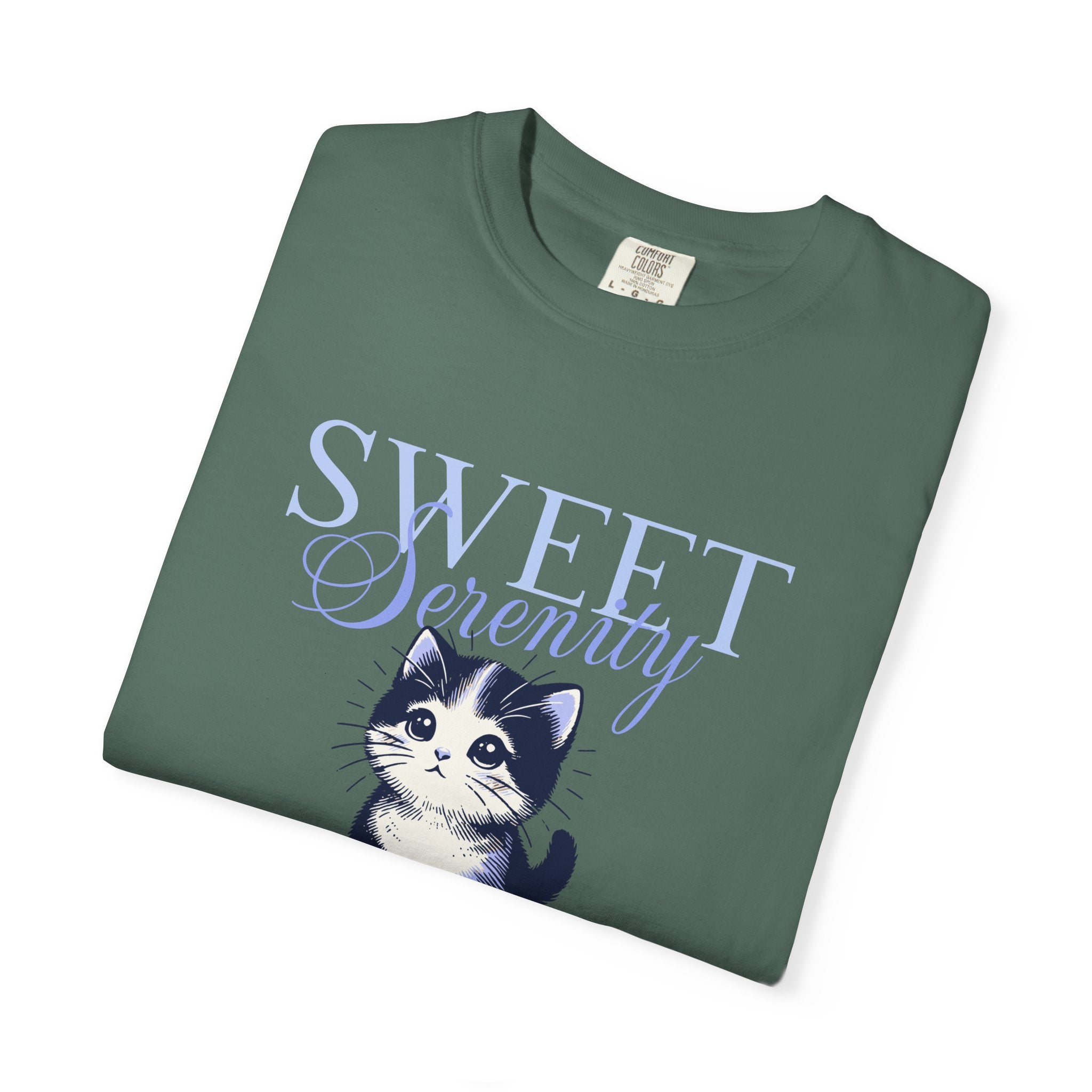 Sweet Scently Cat T‑Shirt — Cute Vintage Kitten Graphic Tee